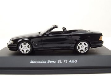 Schuco Modellauto Mercedes SL 73 Cabrio R129 1991 schwarz Modellauto 1:43 Schuco, Maßstab 1:43