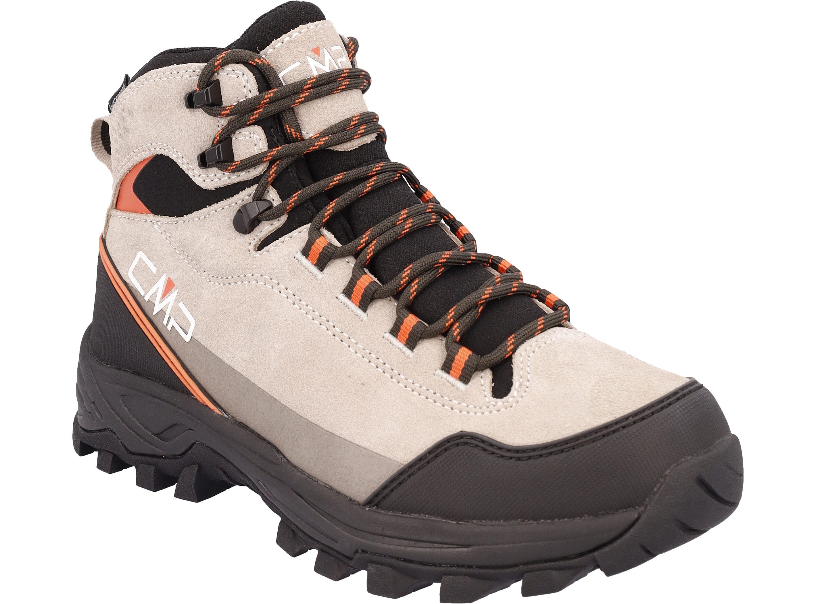 CMP MYZAR MID WMN TREKKING SHOES WP Outdoorschuh mit profiliertem Laufsohlenprofil, mit Gummilaufsohle, mit Schnürung
