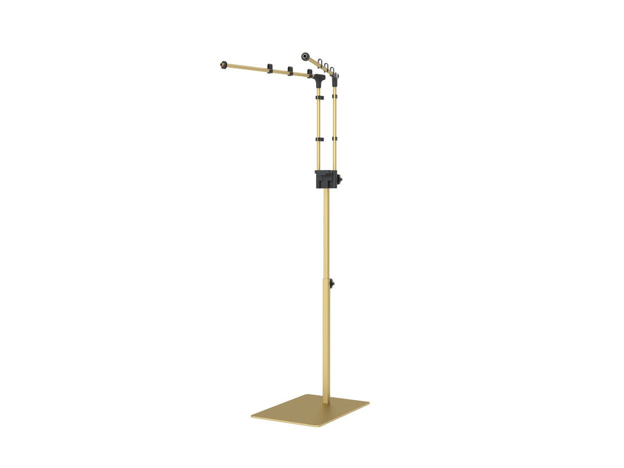 ReptiZoo Terrarienleuchte ReptiZoo Standfuß für zwei Lampen, ohne Fassung (HLH015DG)