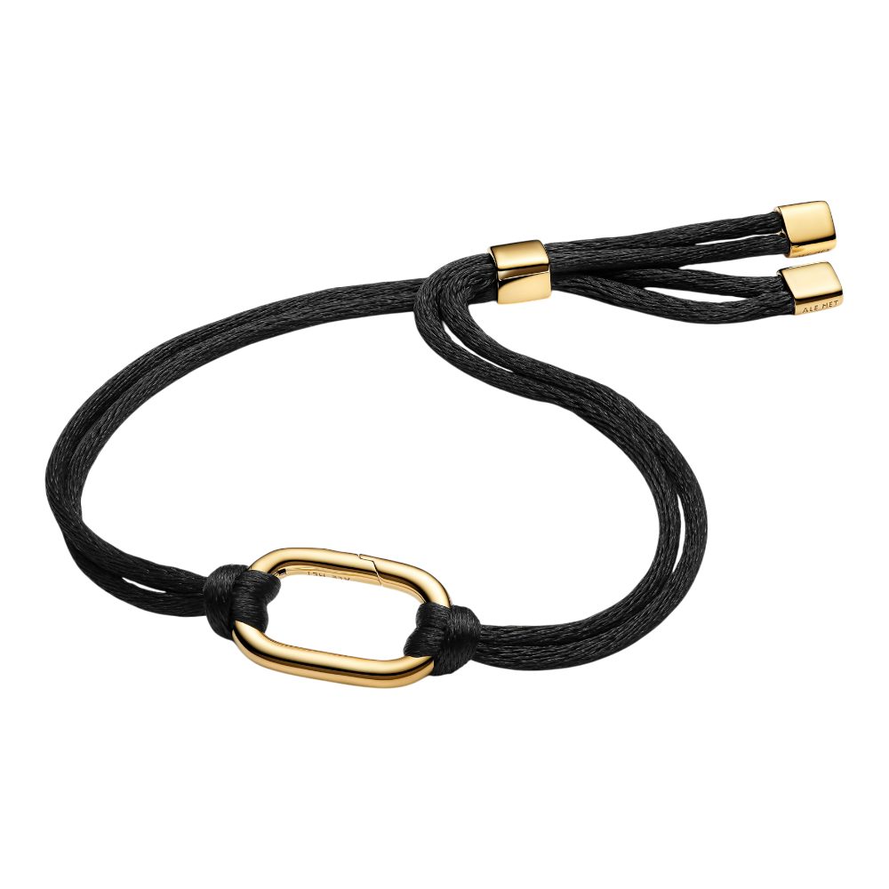 Pandora Armband 564680C01-2, Damenarmband mit Aufklappbarem Element Schwarz