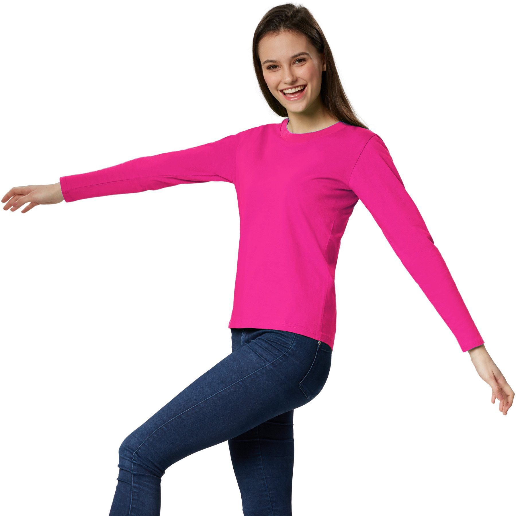 dressforfun Langarmshirt Langarm-Shirt Frauen