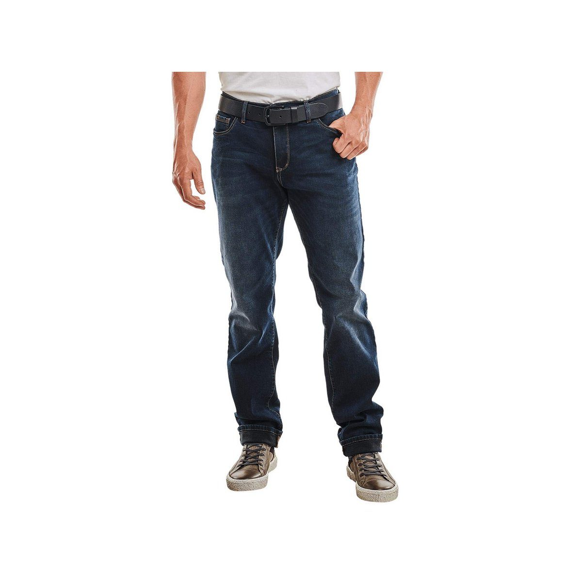 Engbers 5-Pocket-Jeans blau (1-tlg) | Straight-Fit Jeans