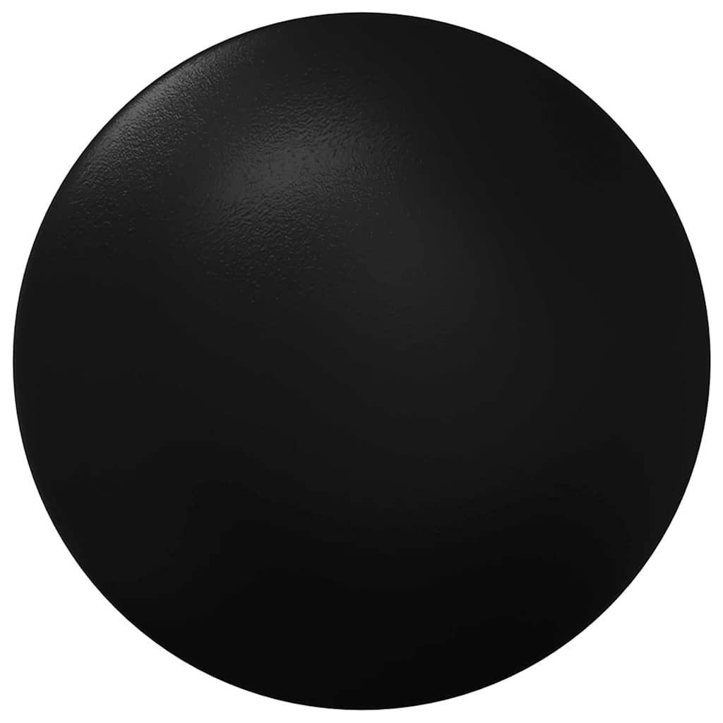 Tischfußballspiel Tischfußball Tisch Endkappen 10 pcs Schwarz 1,9 x 1,9 x 1,6 cm