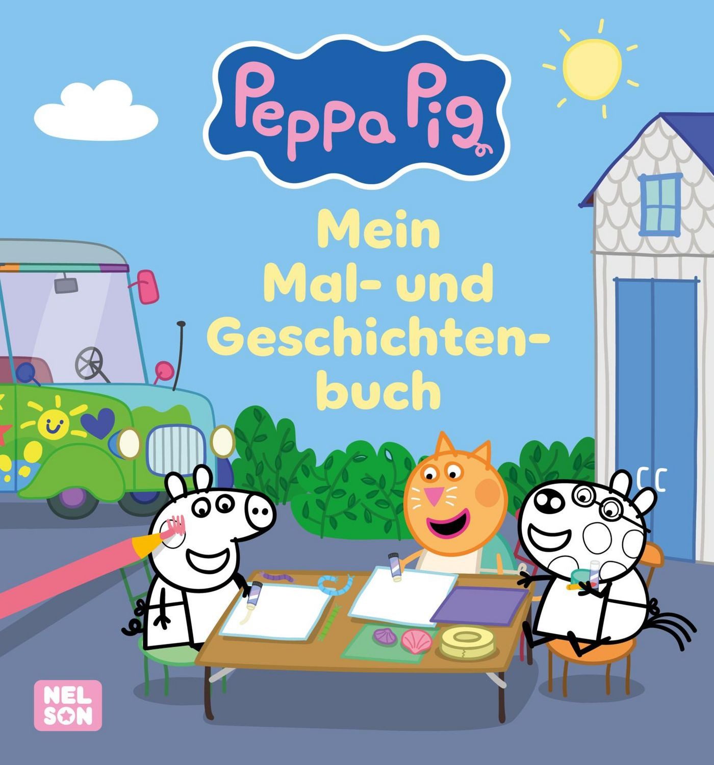 Peppa Wutz Ausmalbilder: Peppa Pig: Mein Mal- und Geschichtenbuch / diverse