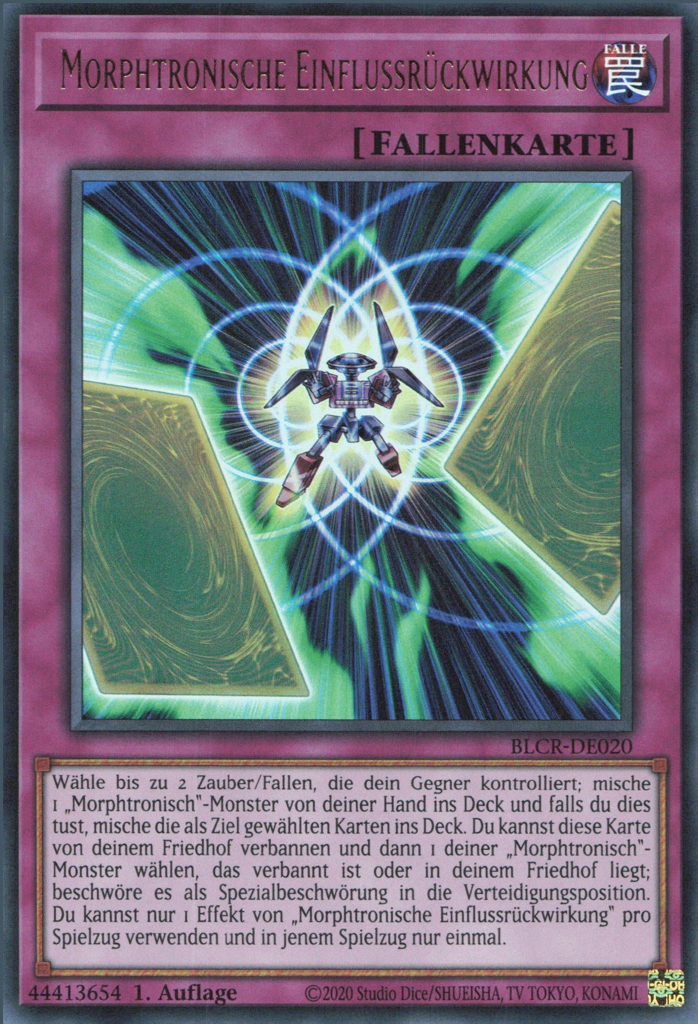 ReCollectibles Sammelkarte YuGiOh Karte Morphtronische