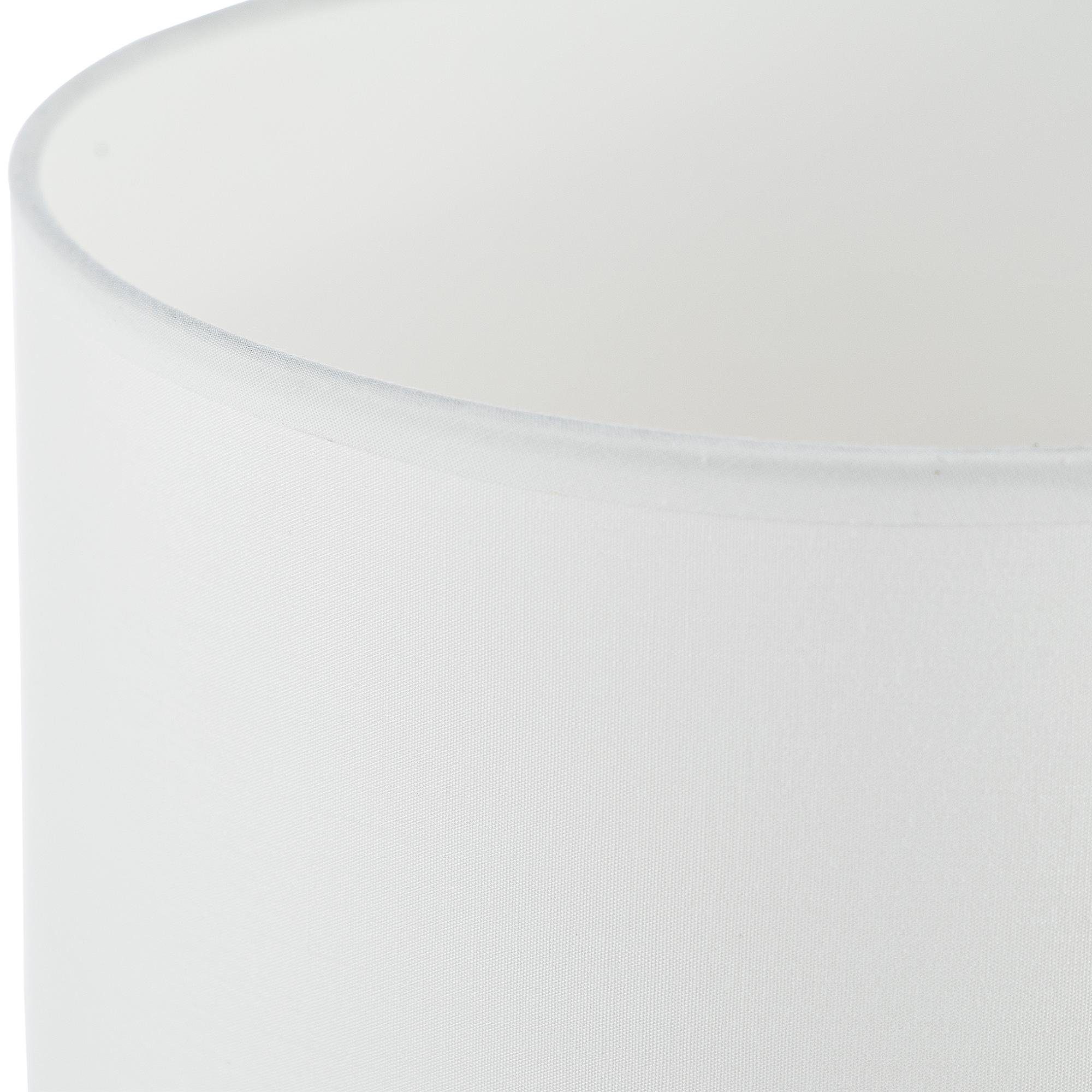 Konsimo Tischleuchte Keramiksockel jedem Passt Tischlampe Leuchtmittel, Dekor, ohne zu STIVUS Tischleuchte, weiß