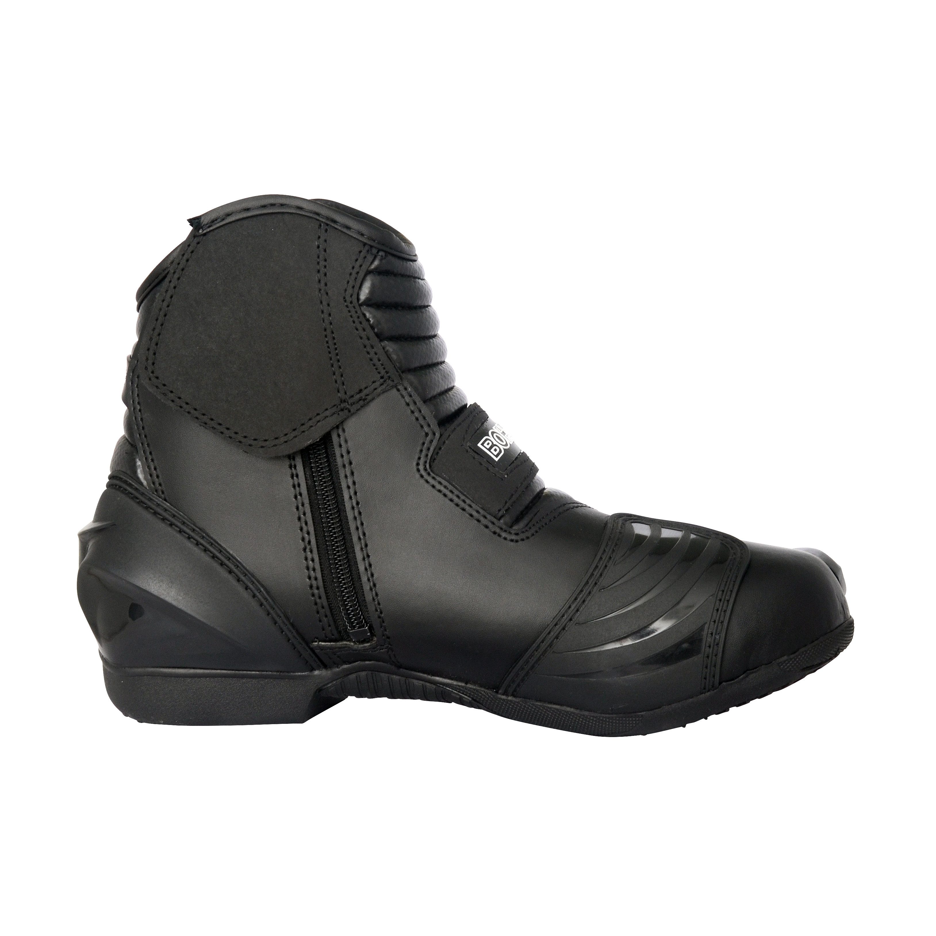 BOHMBERG Motorradstiefel aus echtem Leder / Herren / Motorradstiefel