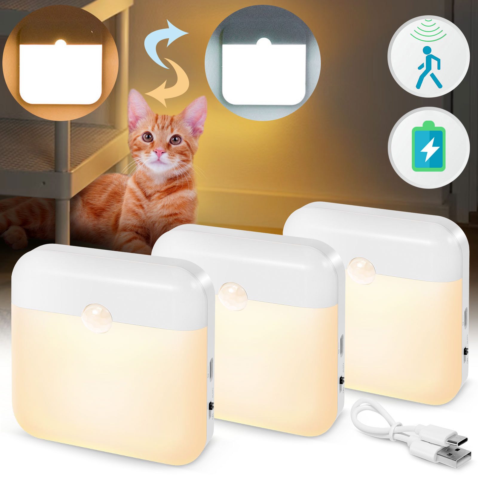 Jibenhome Nachtlicht LED Nachtlicht Kinder mit günstig online kaufen