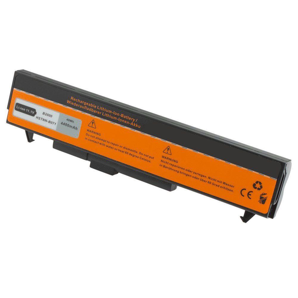 GOLDBATT Akku für LG LSBA06.AEX LHBA06ANONE HP COMPAQ HSTNN-B071 366114-001 6600mAh Laptop-Akku Ersatzakku 6600 mAh (11,1 V, 1 St), 100% kompatibel durch maßgefertigte Passform inklusive Überladungs- und Kurzschlussschutz