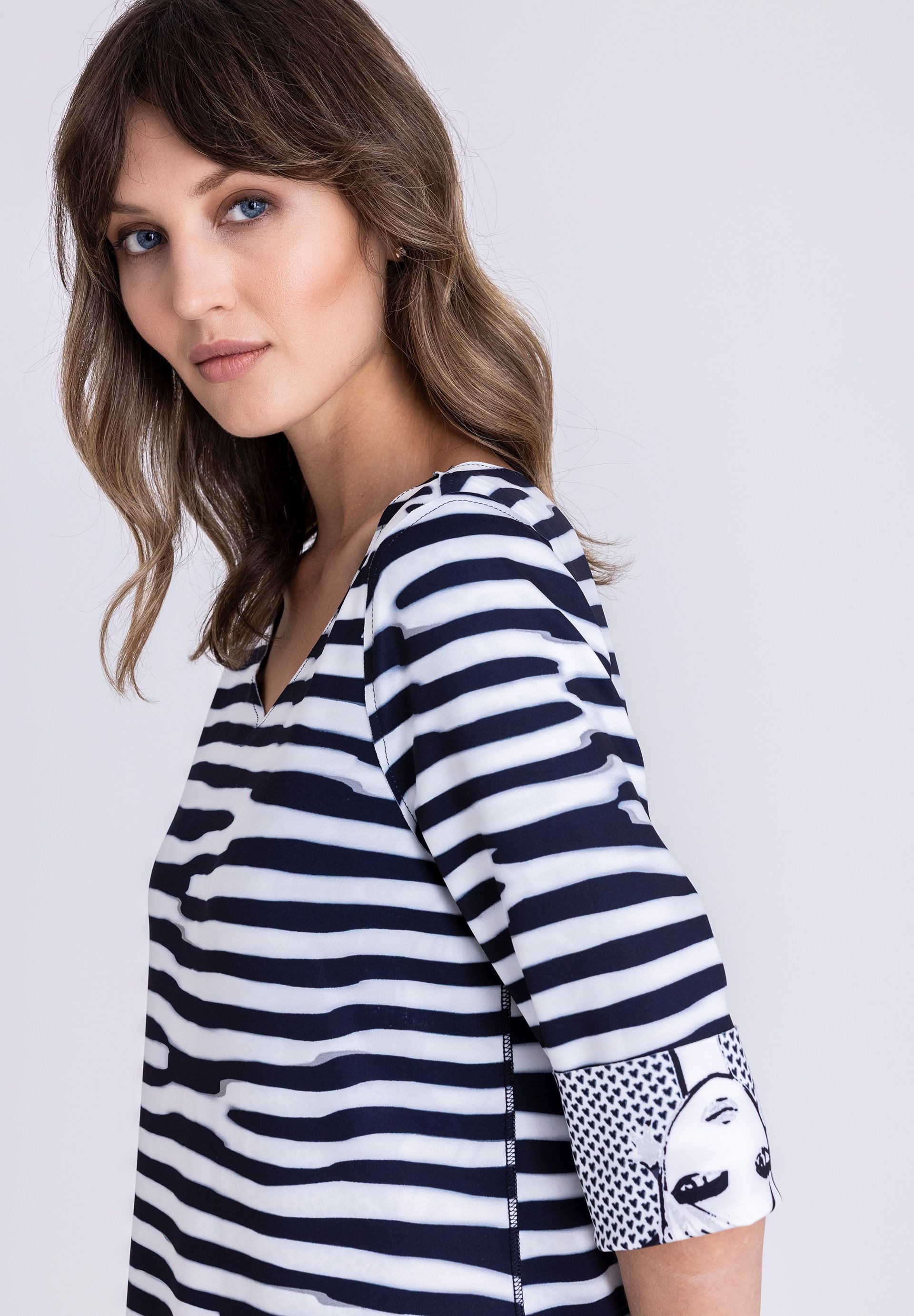 TUZZI Jerseykleid mit Alloverprint