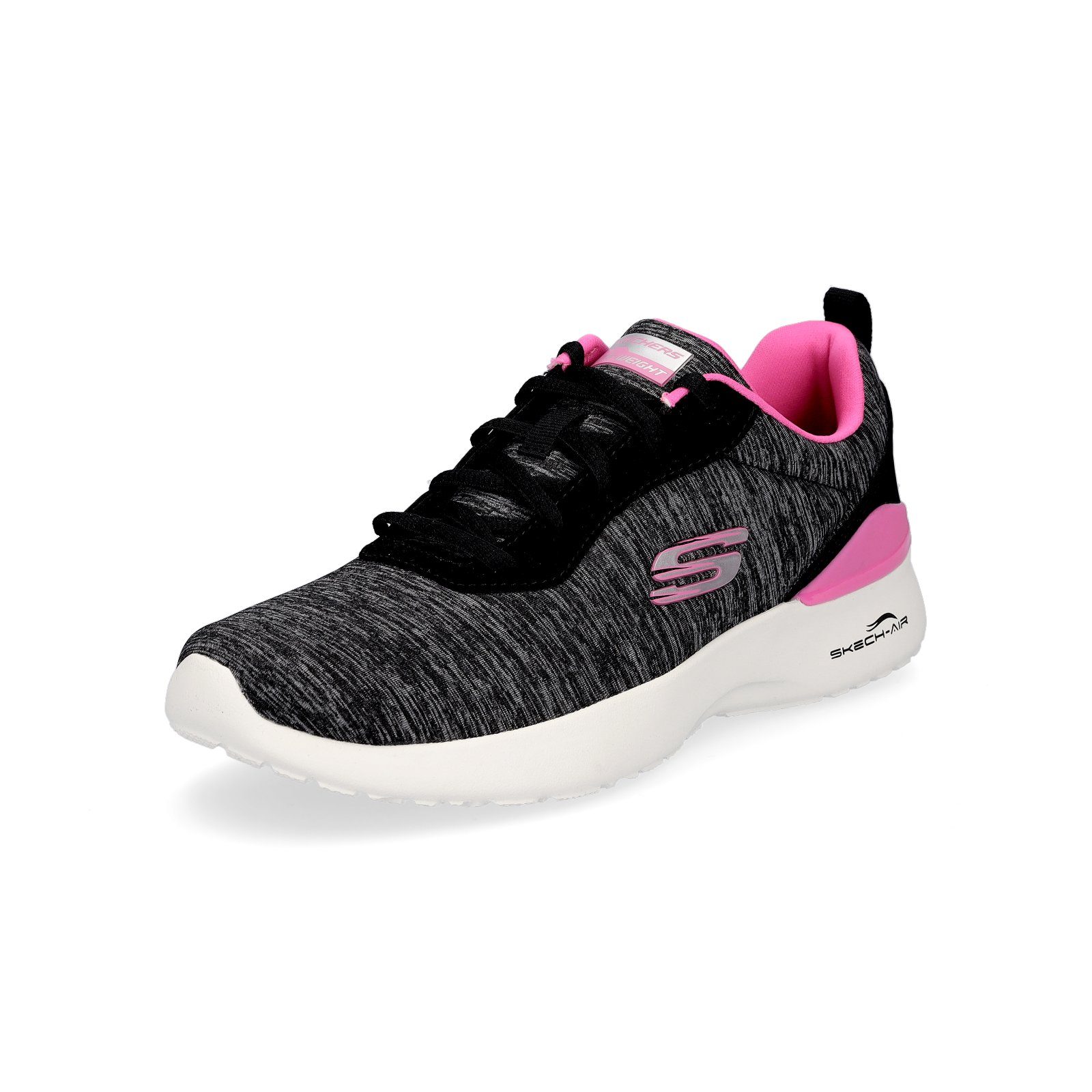 Skechers Skechers Damen Sneaker Paradise Waves schwarz pink Sneaker black/hot pink | Laufschuhe