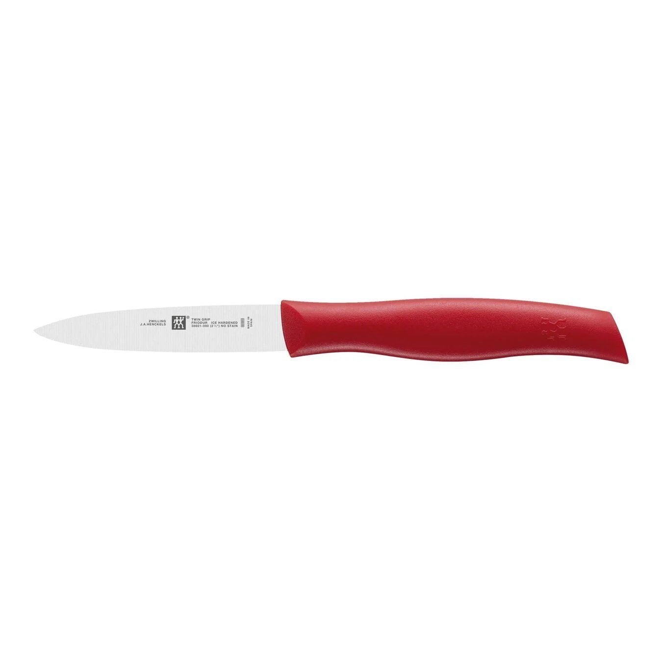 Zwilling Messer-Set ZWILLING TWIN GRIP XS Messerset 2-tlg, Rot Edelstahl (2-tlg)