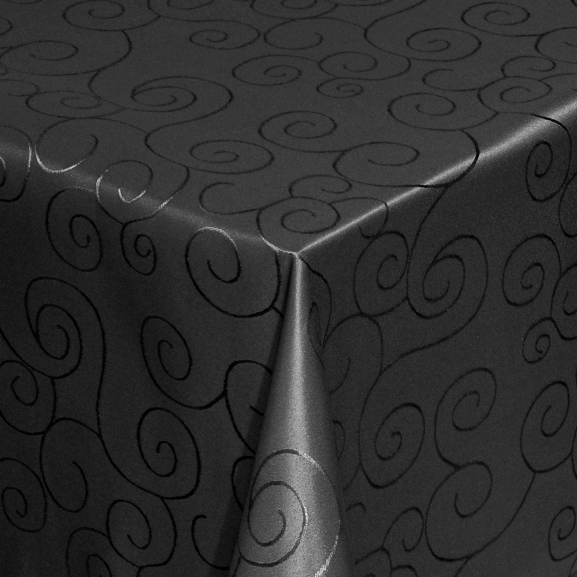 Moderno Tischdecke Tischdecke Stoff Damast Ornamente Jacquard Ranken Design günstig online kaufen