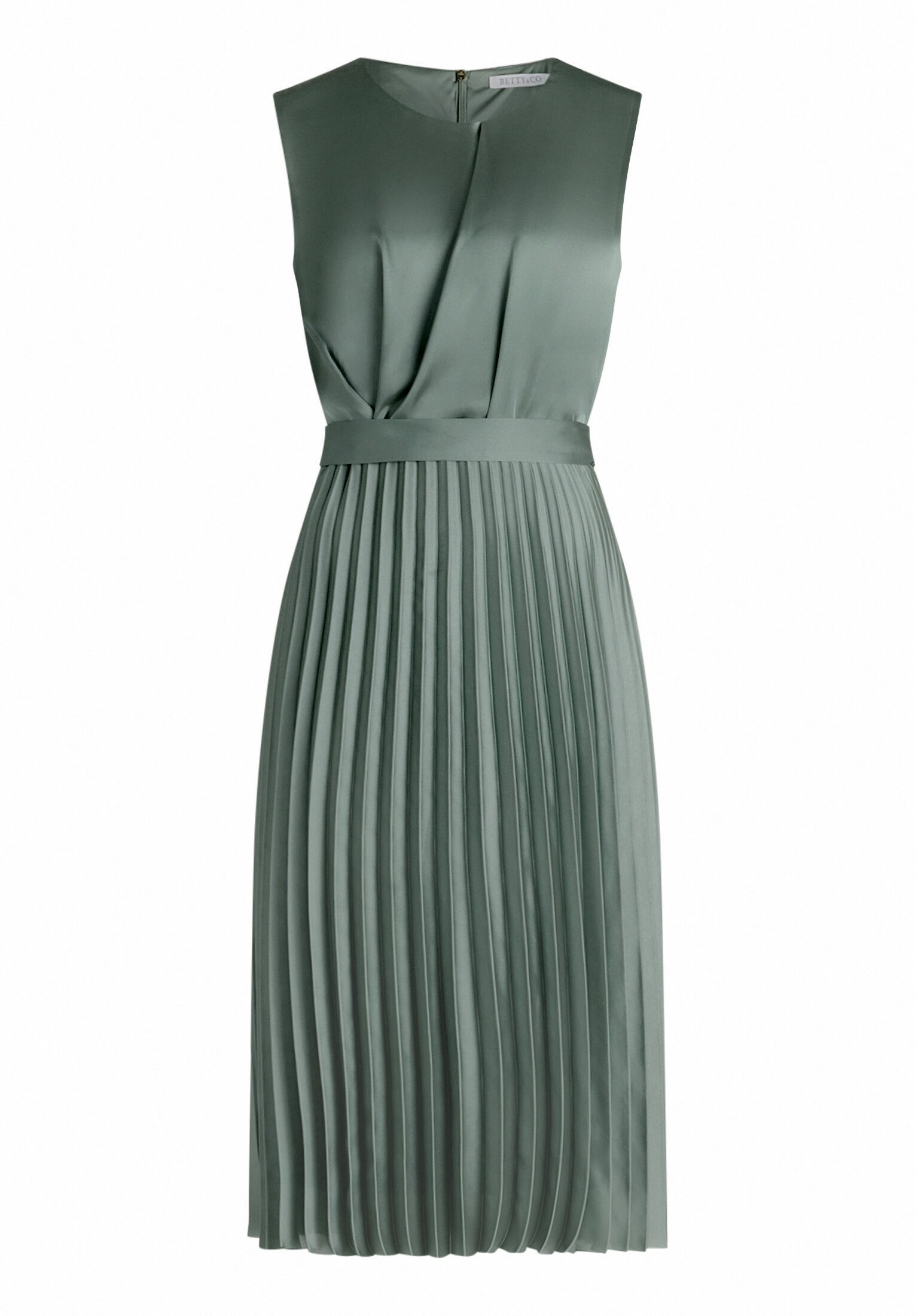 Betty&Co Midikleid Damen mit Plissee Plissee