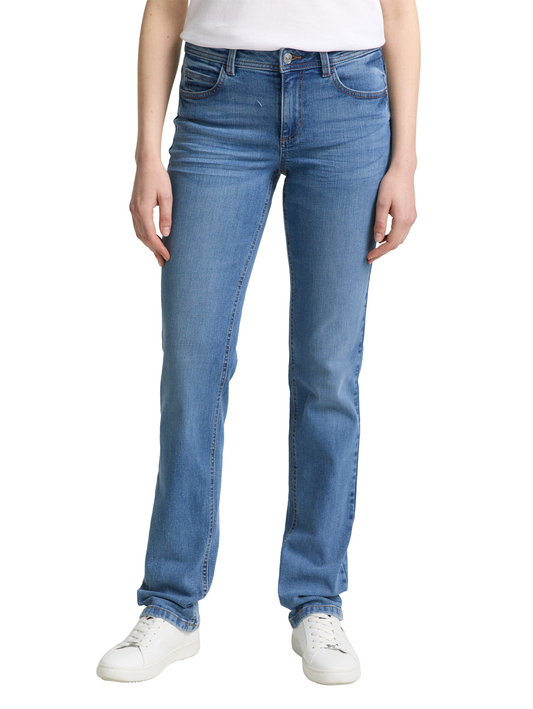 TOM TAILOR Straight-Jeans Alexa Straight in 5-Pocket-Form
