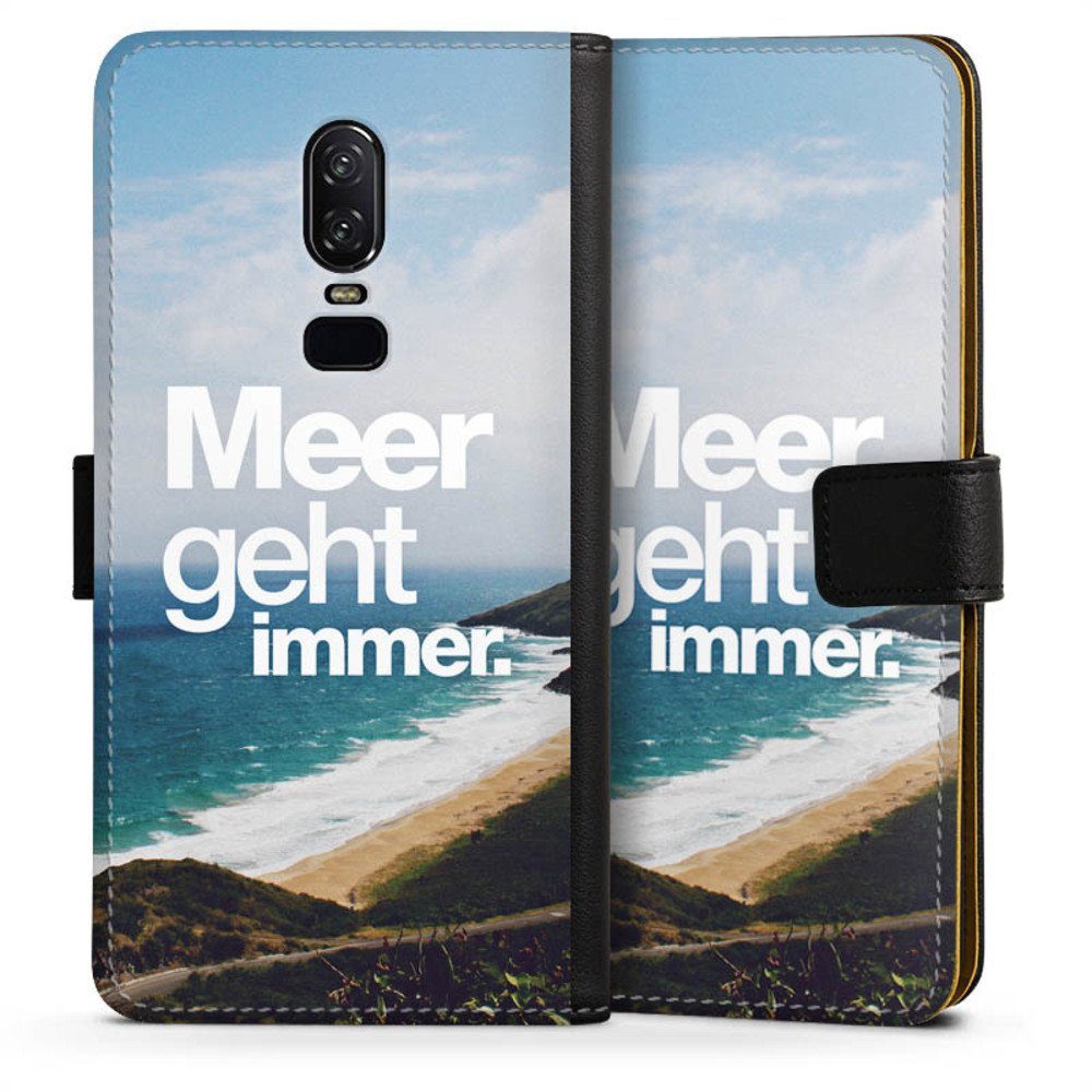 DeinDesign Handyhülle »Meer Urlaub Sommer Meer geht immer«, OnePlus 6 ...