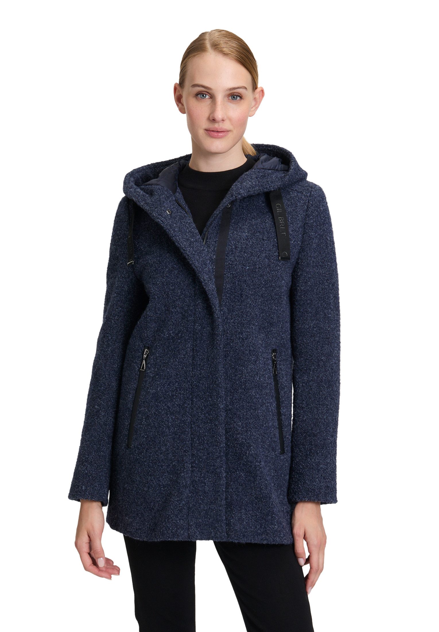 Gil Bret Wolljacke mit Kapuze günstig online kaufen