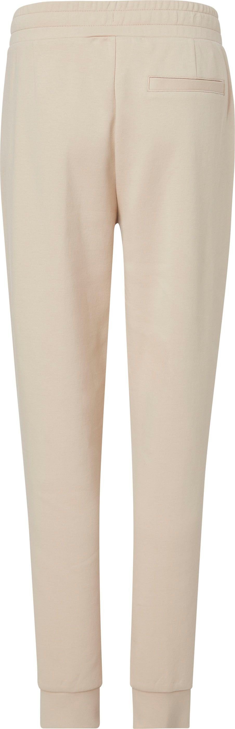 Calvin Klein Sweathose mit kontrastfarbenem Klein Logo beige Calvin