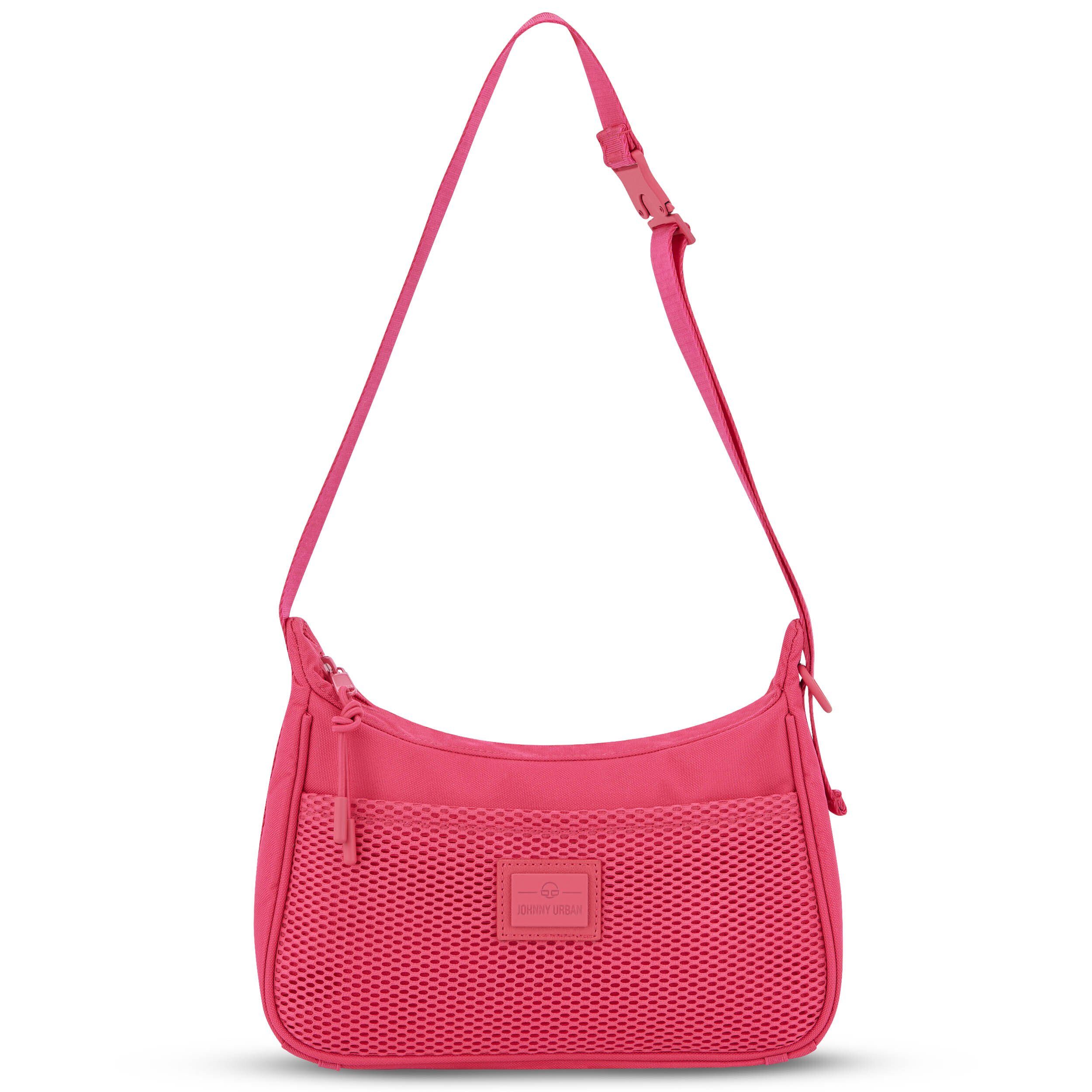 Johnny Urban Handtasche MADDY Handtasche Damen, Stylische Umhängetasche, Wasserabweisend Pink