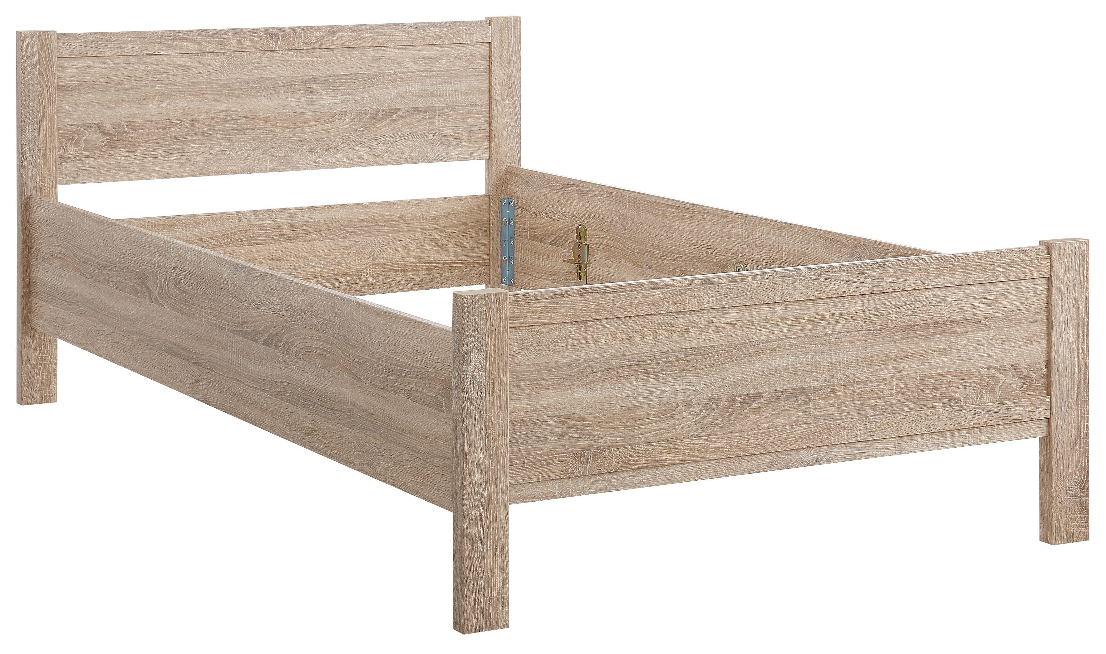 priess Bett Husum Schlafzimmer Jugendzimmer Rahmenbett, Komforthöhe, hochwertige Premium Qualität, für Motorrahmen geeignet – Bild 3 von 5
