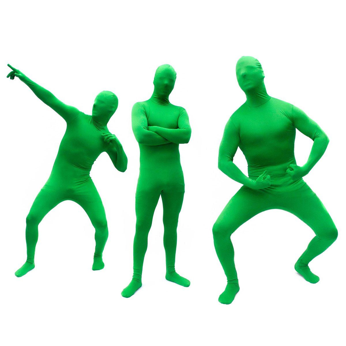 Goods+Gadgets Kostüm »Green Man Morph Anzug«, Ganzkörper Spandex Body Suit  online kaufen | OTTO