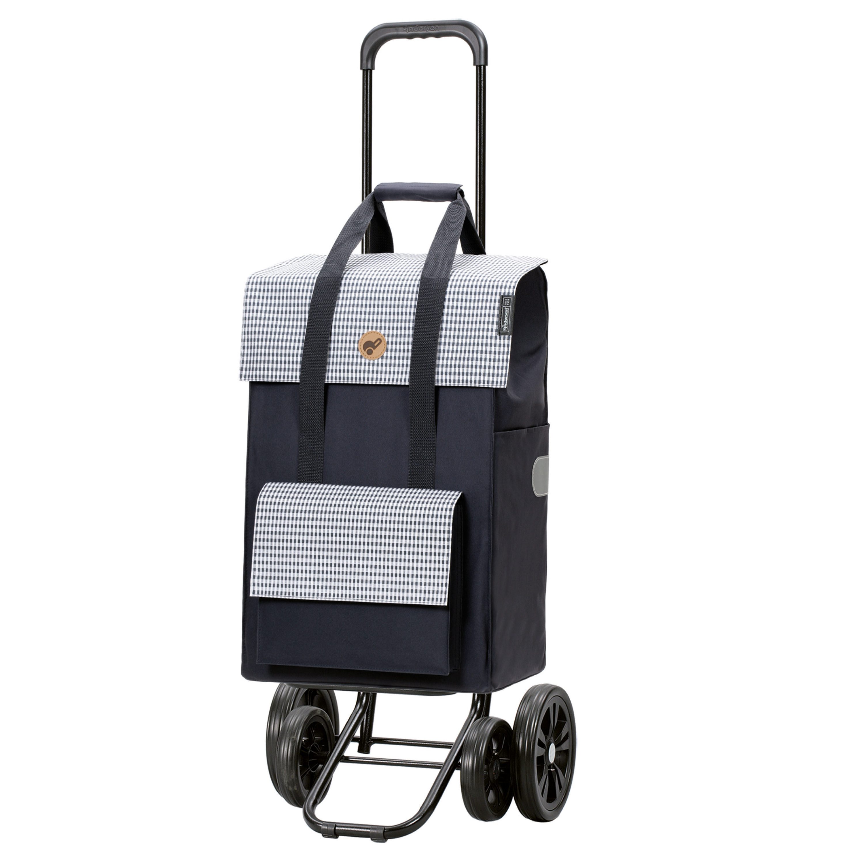 Andersen Einkaufstrolley Quattro Shopper Milla blau, klappbar, höhenverstel günstig online kaufen