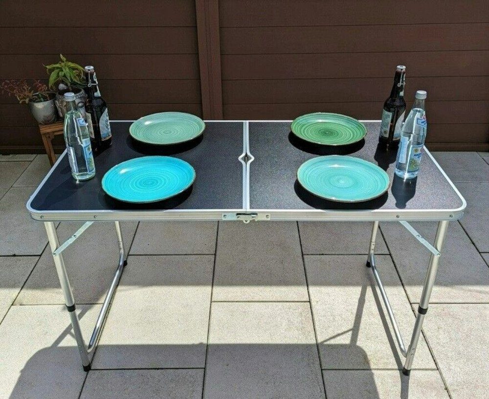 BruKa Campingtisch Klapptisch COMPACT klappbarer Campingtisch Gartentisch klappbar Tisch (1-St)