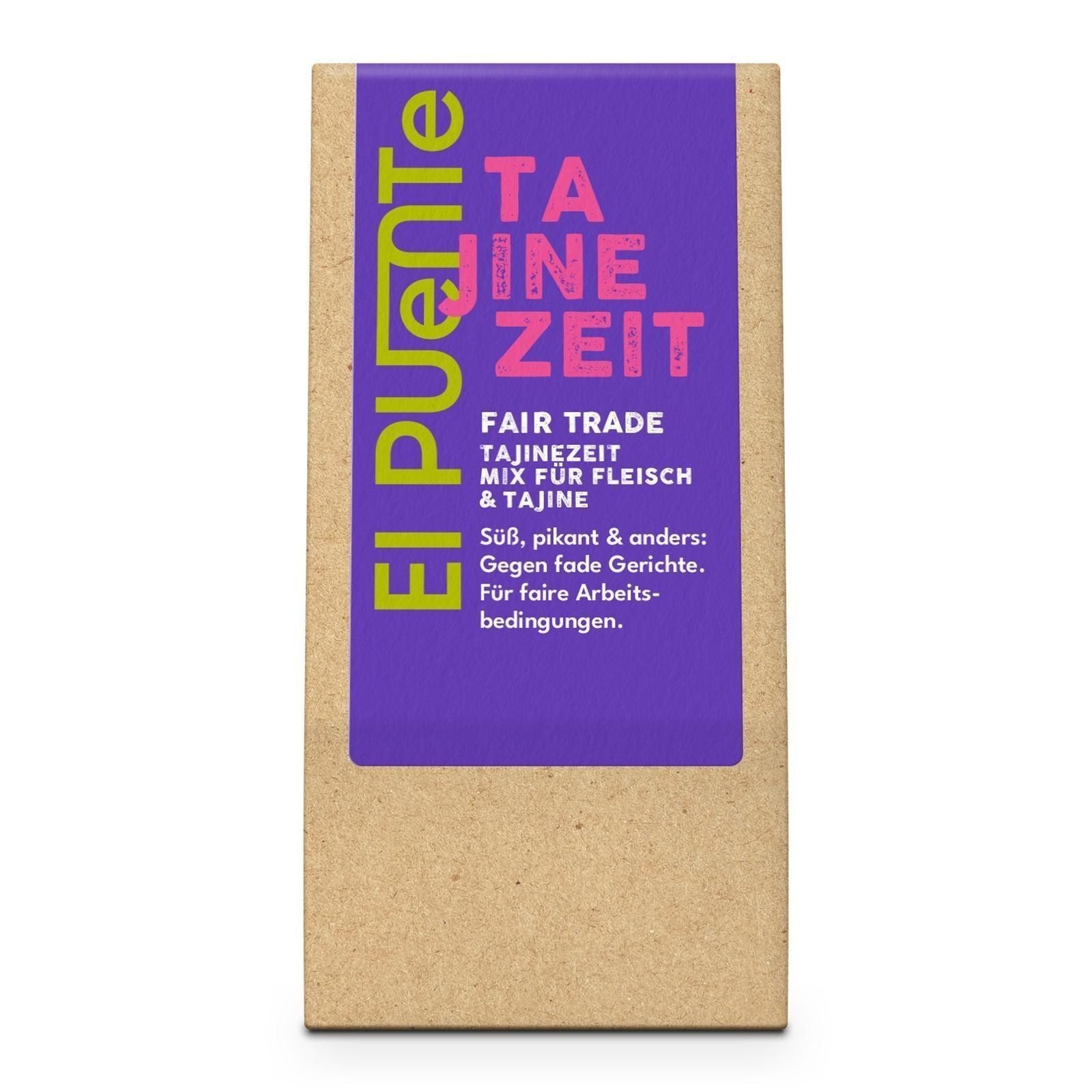 El Puente Gewürz Tajinezeit Orientalische Gewürzzubereitung, Fair Trade, Vegan, Handmade