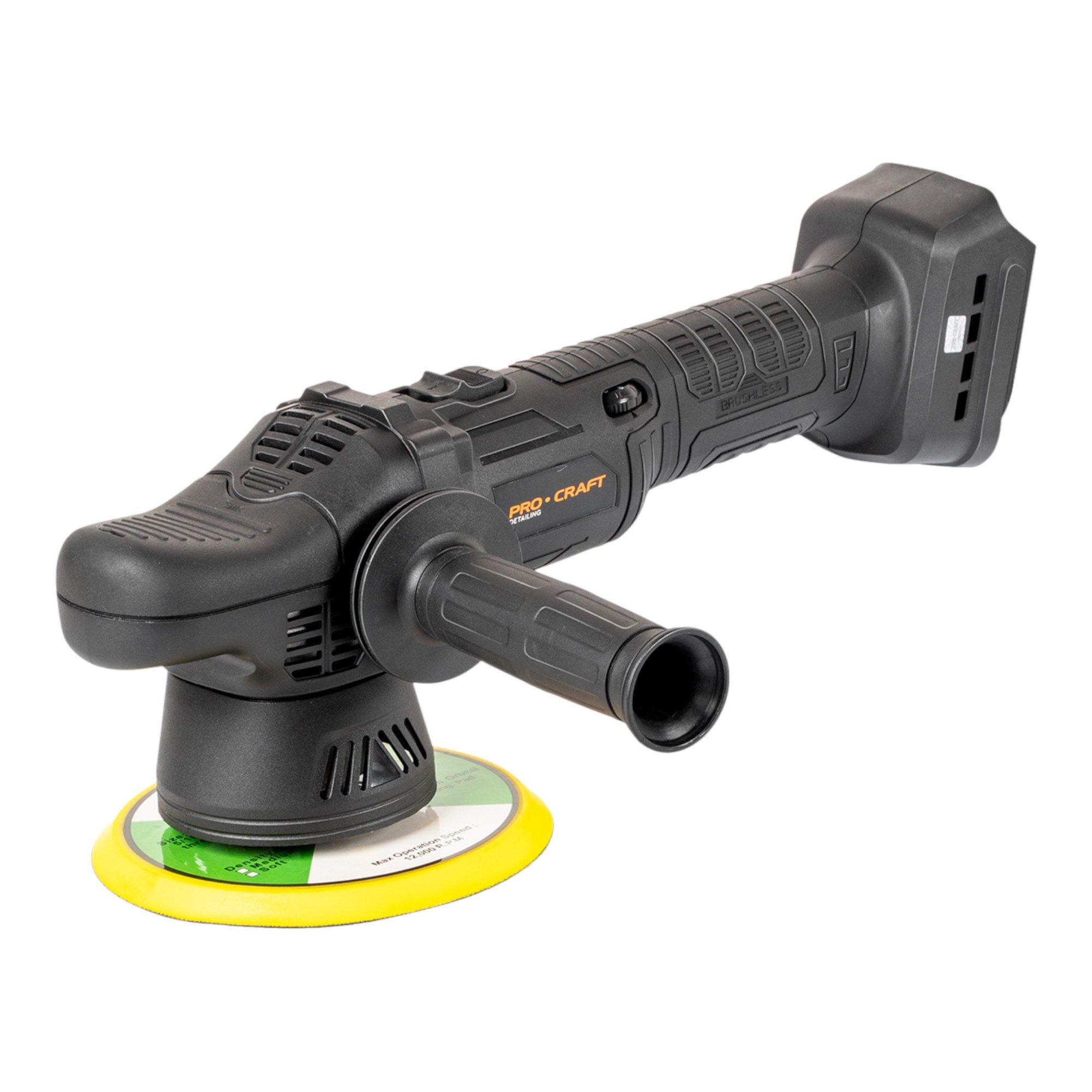 PRO CRAFT Akku-Poliermaschine PM20bb Poliermaschine 20 V 150 mm + 1x Akku 4,0 Ah - ohne Ladegerät
