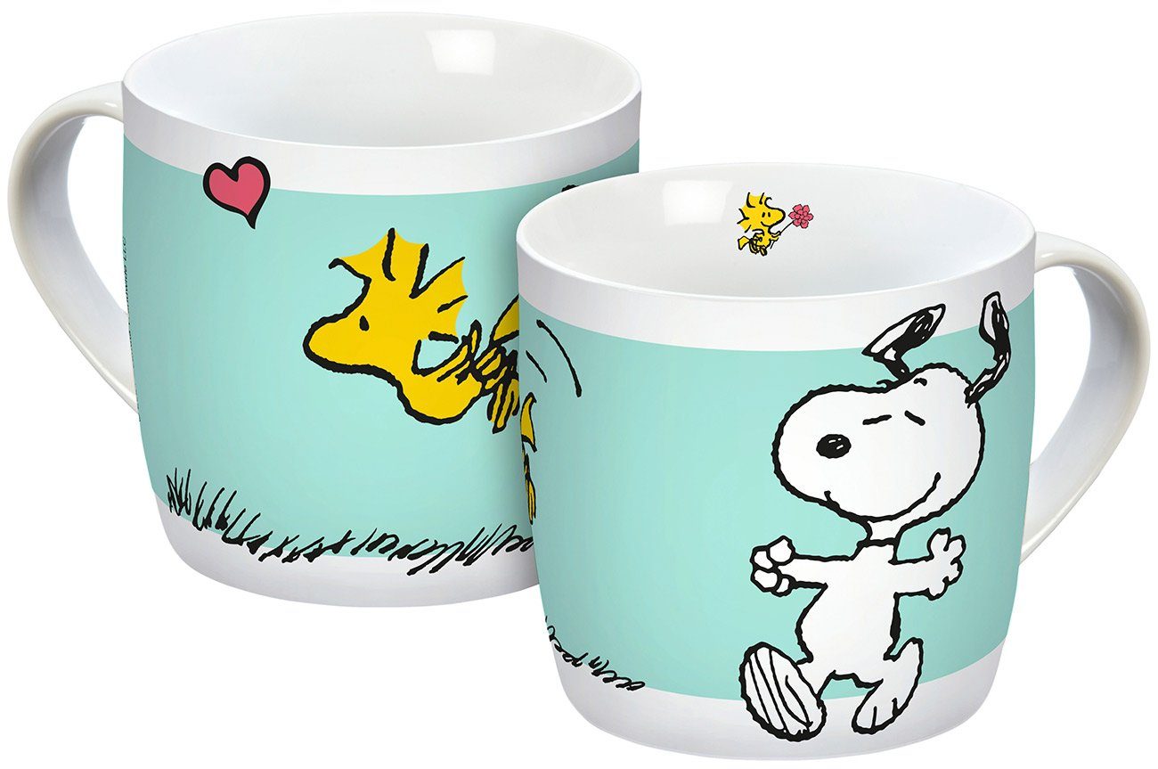 Geda Labels GmbH Tasse Tasse Snoopy Kids 250ml, Porzellan