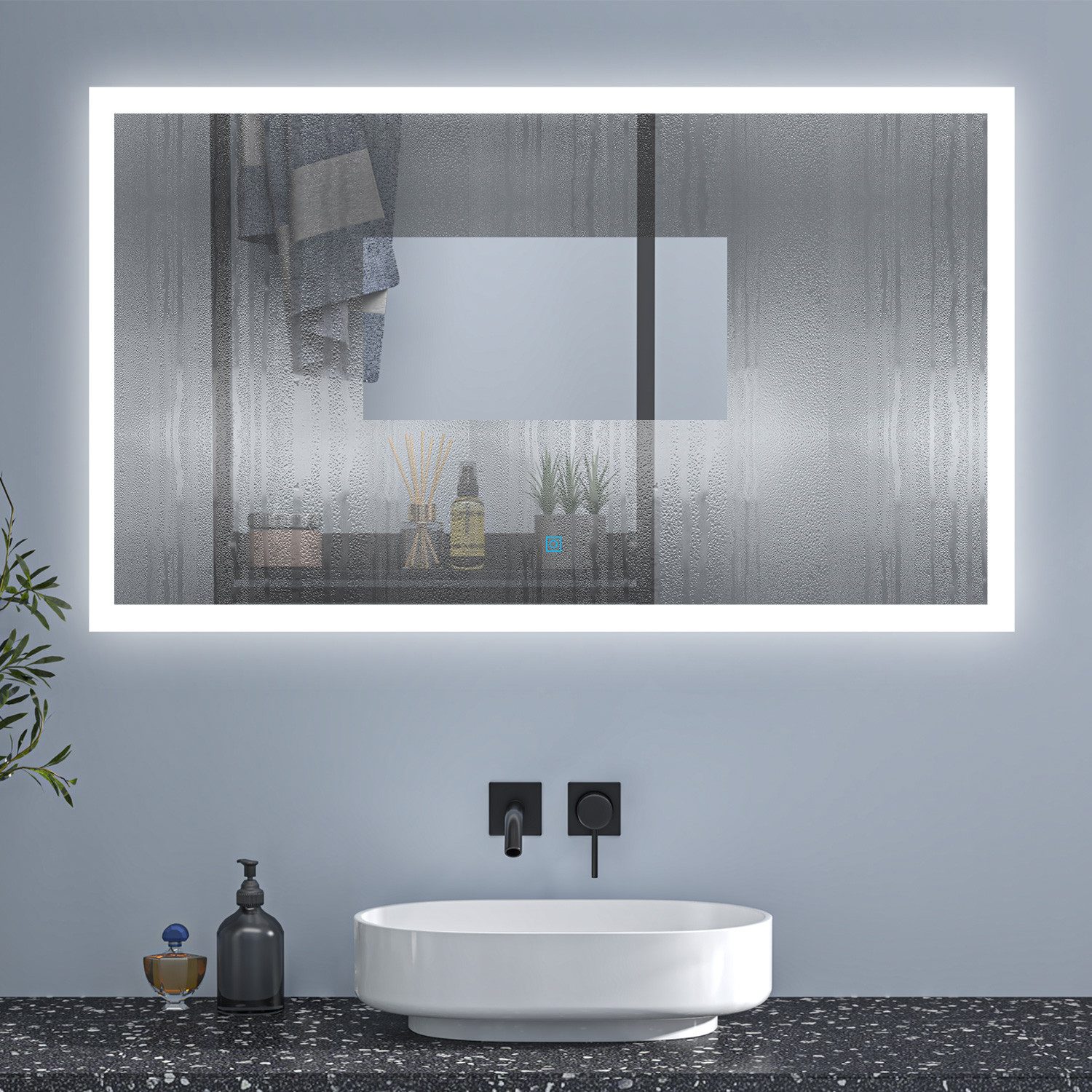 Aica Sanitär Badspiegel Badspiegel Spiegel mit günstig online kaufen