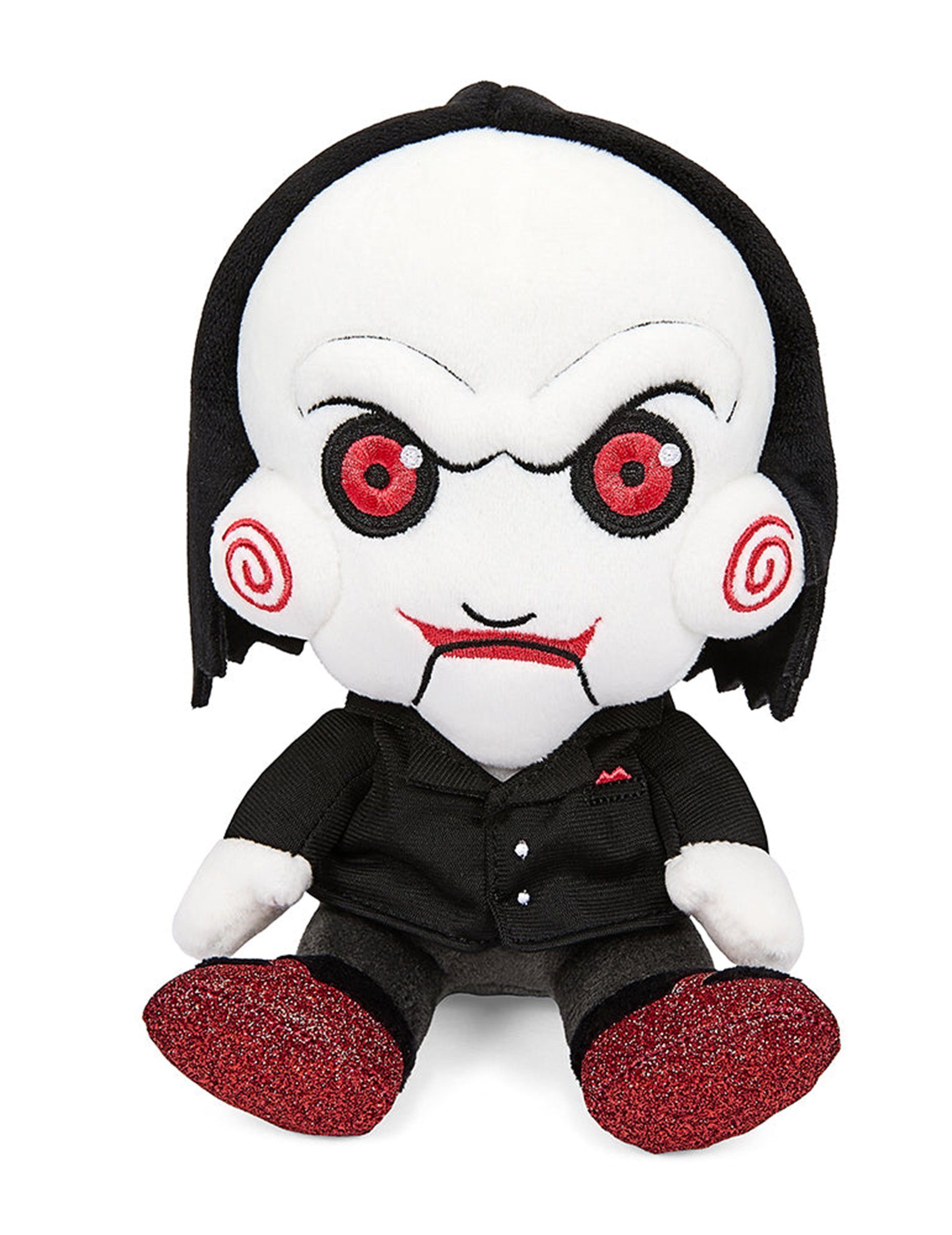 Rubie´s Kostüm Saw Dekofigur Plüschtier weiß,rot und schwarz 20 cm