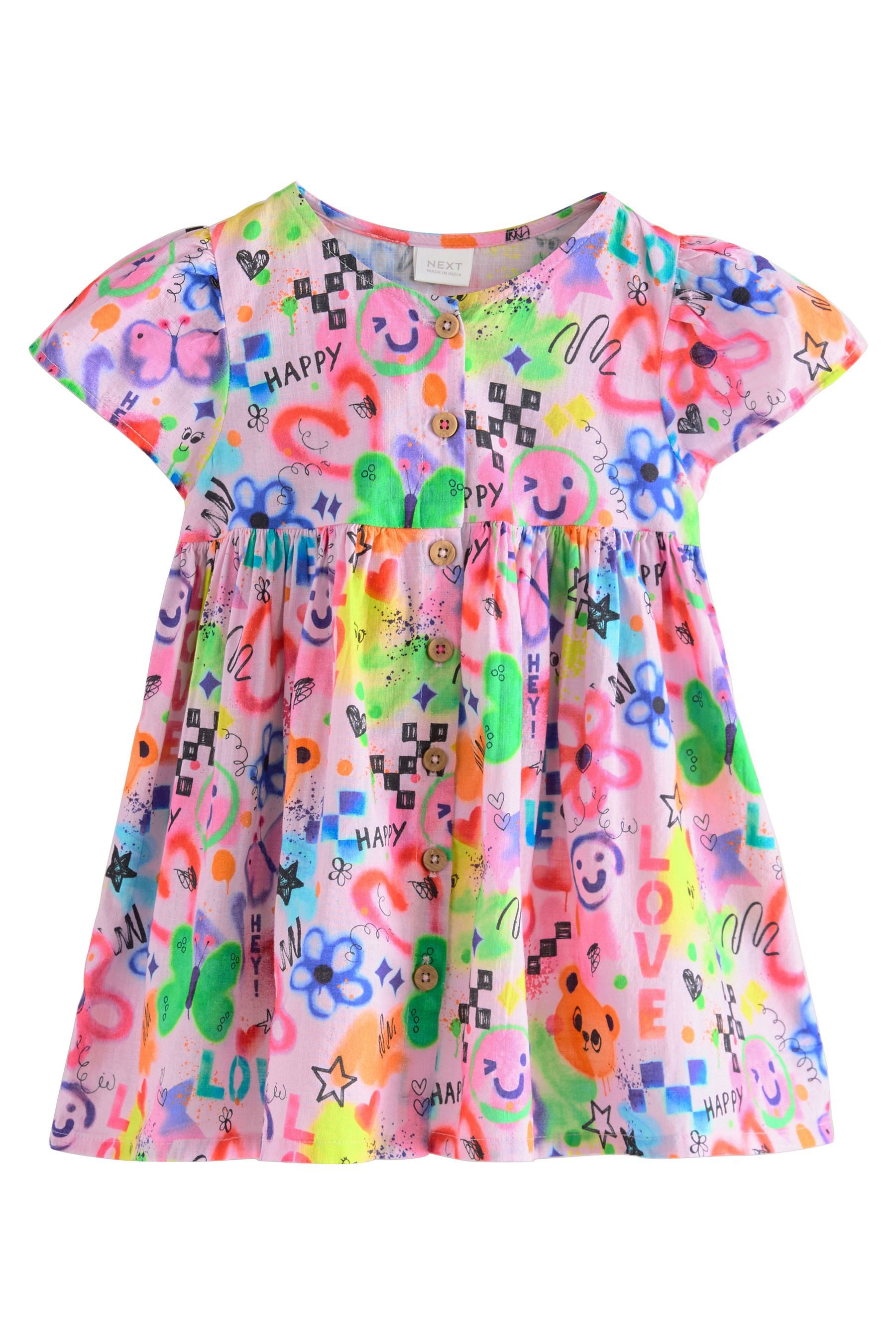Next Sommerkleid Geknöpftes Kleid (1-tlg) günstig online kaufen