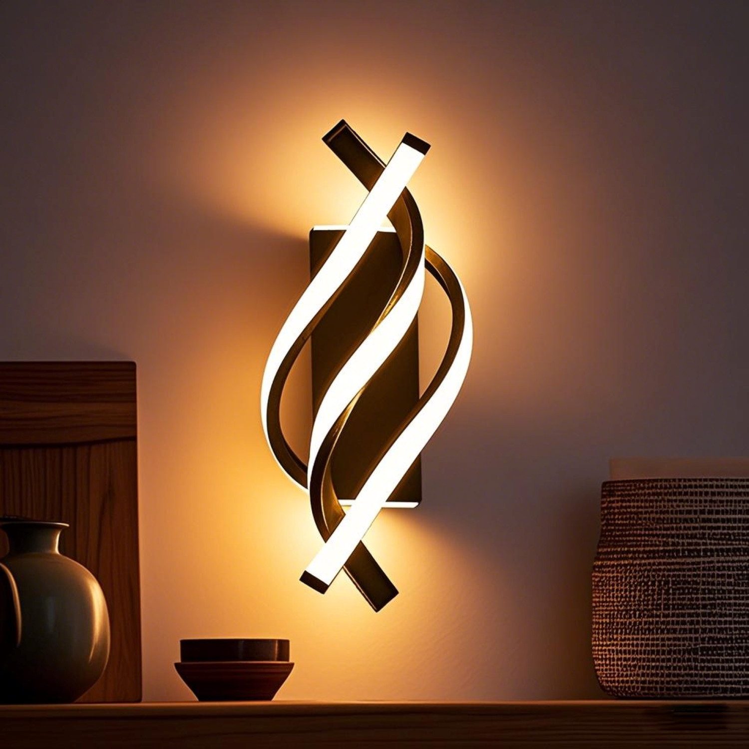 Masbekte LED Wandleuchte 18W Innenleuchten, LED günstig online kaufen