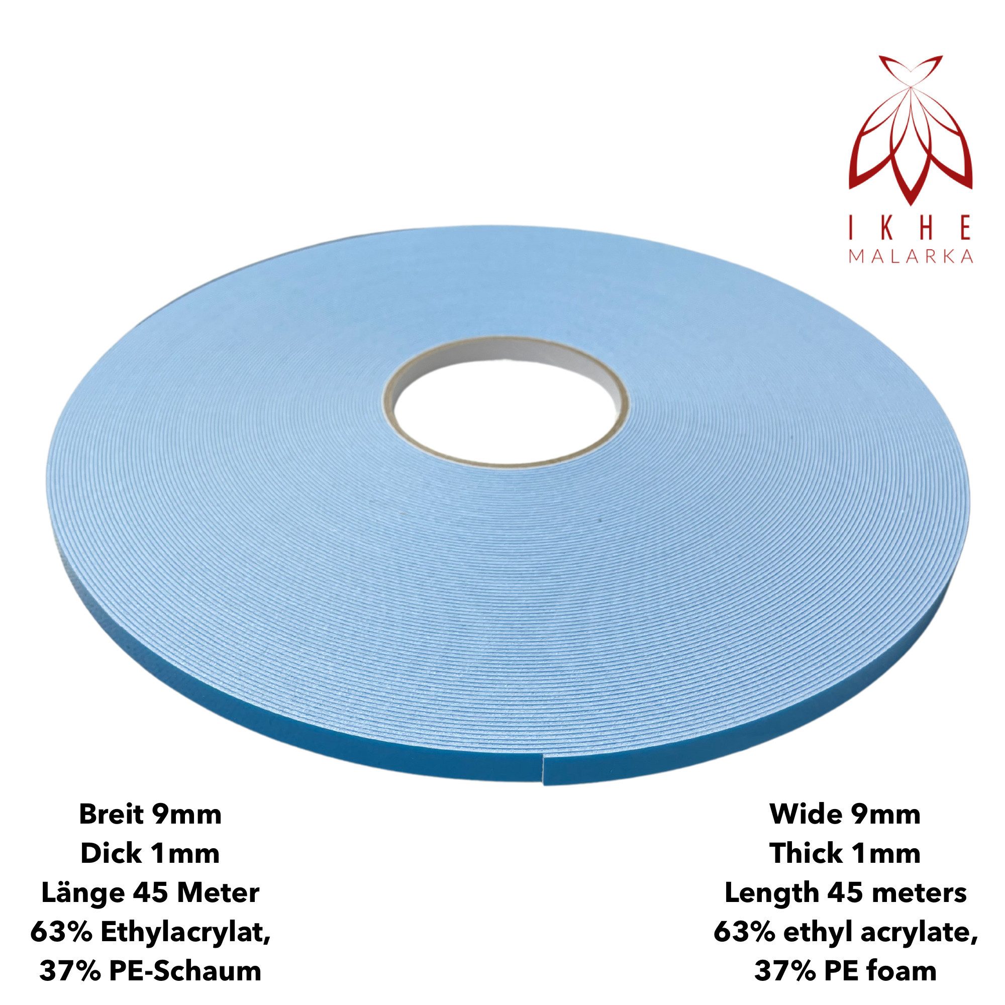 IKHEMalarka Doppelklebeband Extra Stark doppelseitiges Klebeband (1-St., 1 günstig online kaufen
