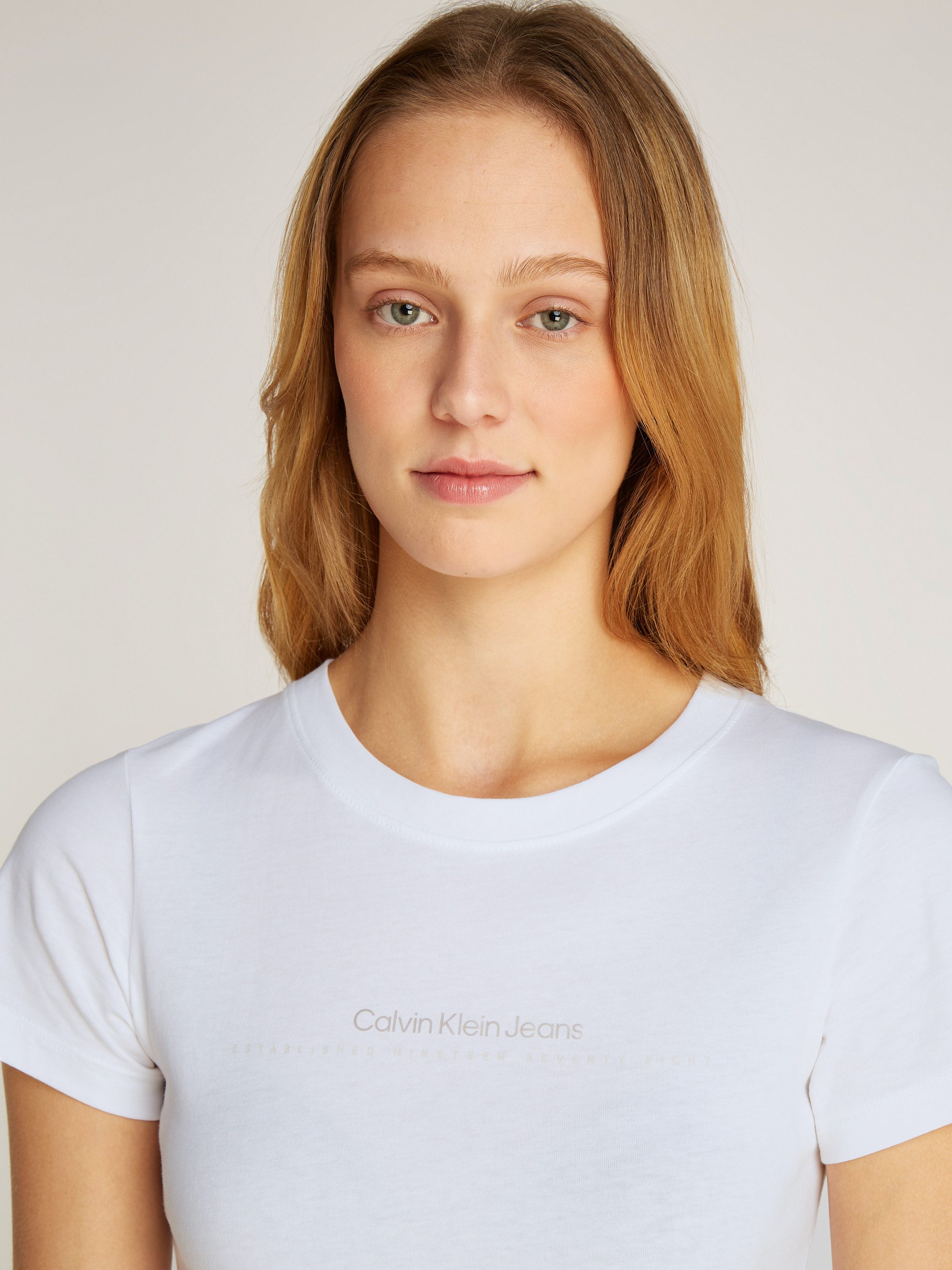 Calvin Klein Jeans Rundhalsshirt INSTITUTIONAL GRAPHIC günstig online kaufen