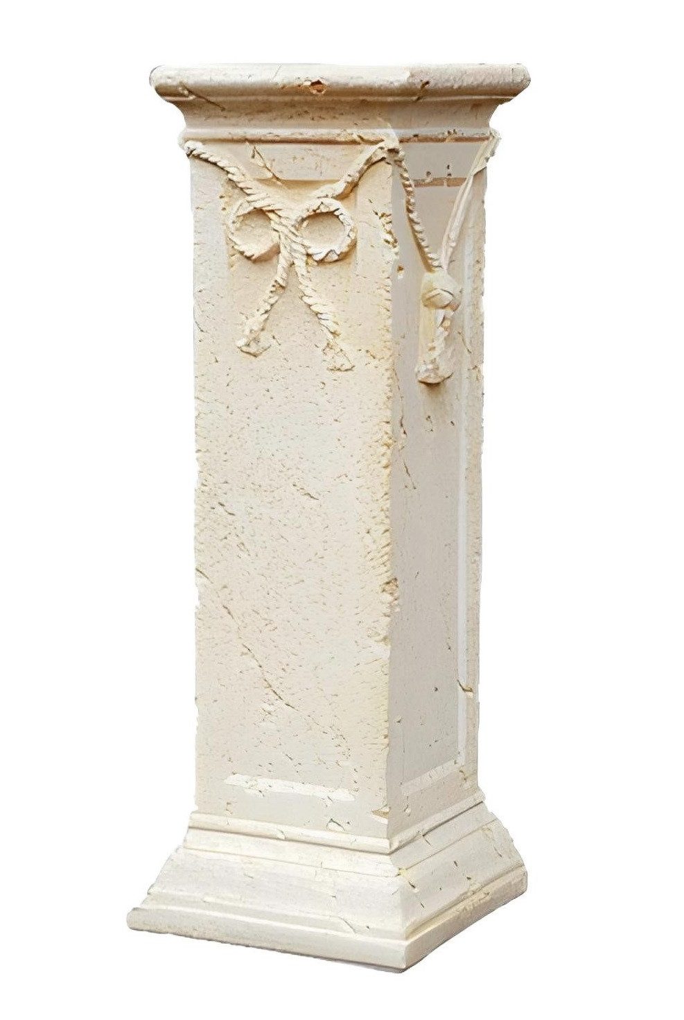 Xlmoebel Dekosäule Elegante Deko Figur mit detailreichem Design auf Säulenständer (SÄULE MATERIAL: ACRYL 73 CM HÖHE), Hergestellt in Europa