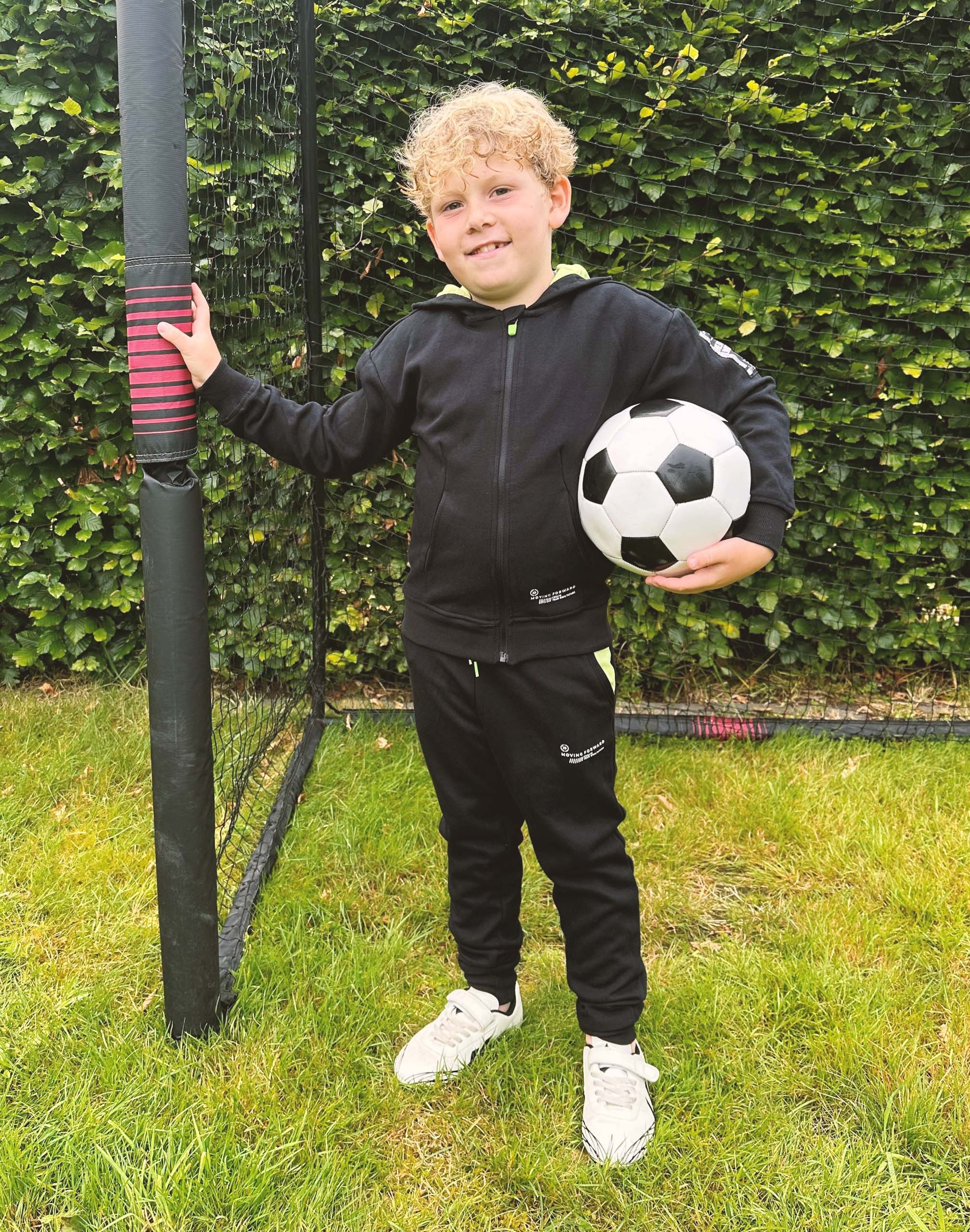 kamelshopping Jogginganzug Kinder Trainingsanzug für Jungen aus Baumwolle und Polyester, bestehend aus Joggingjacke und Jogginghose