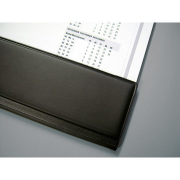 Sigel Schreibtischunterlage Sigel Office HO365 Schreibunterlage 2-Jahreskalender Schwarz, Weiß (B