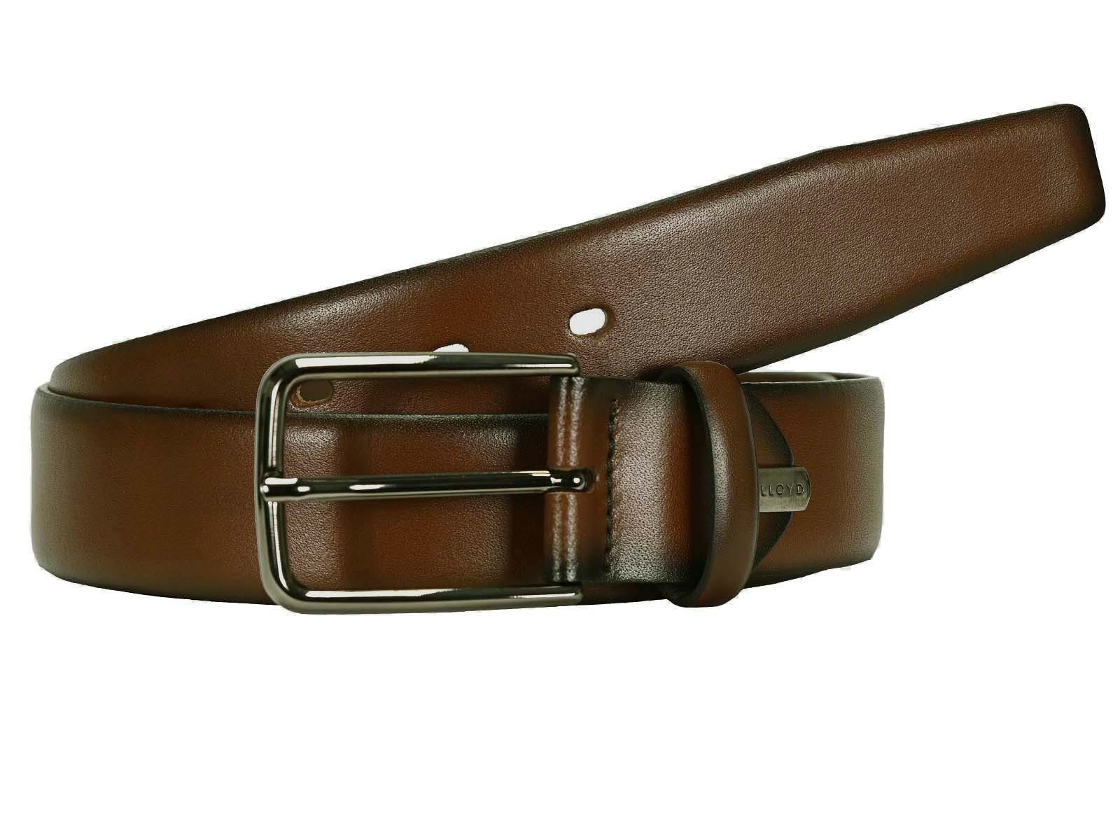 LLOYD Men’s Belts Ledergürtel LLOYD-Men´s Belt 3.5 Ledergürtel-brandy W90