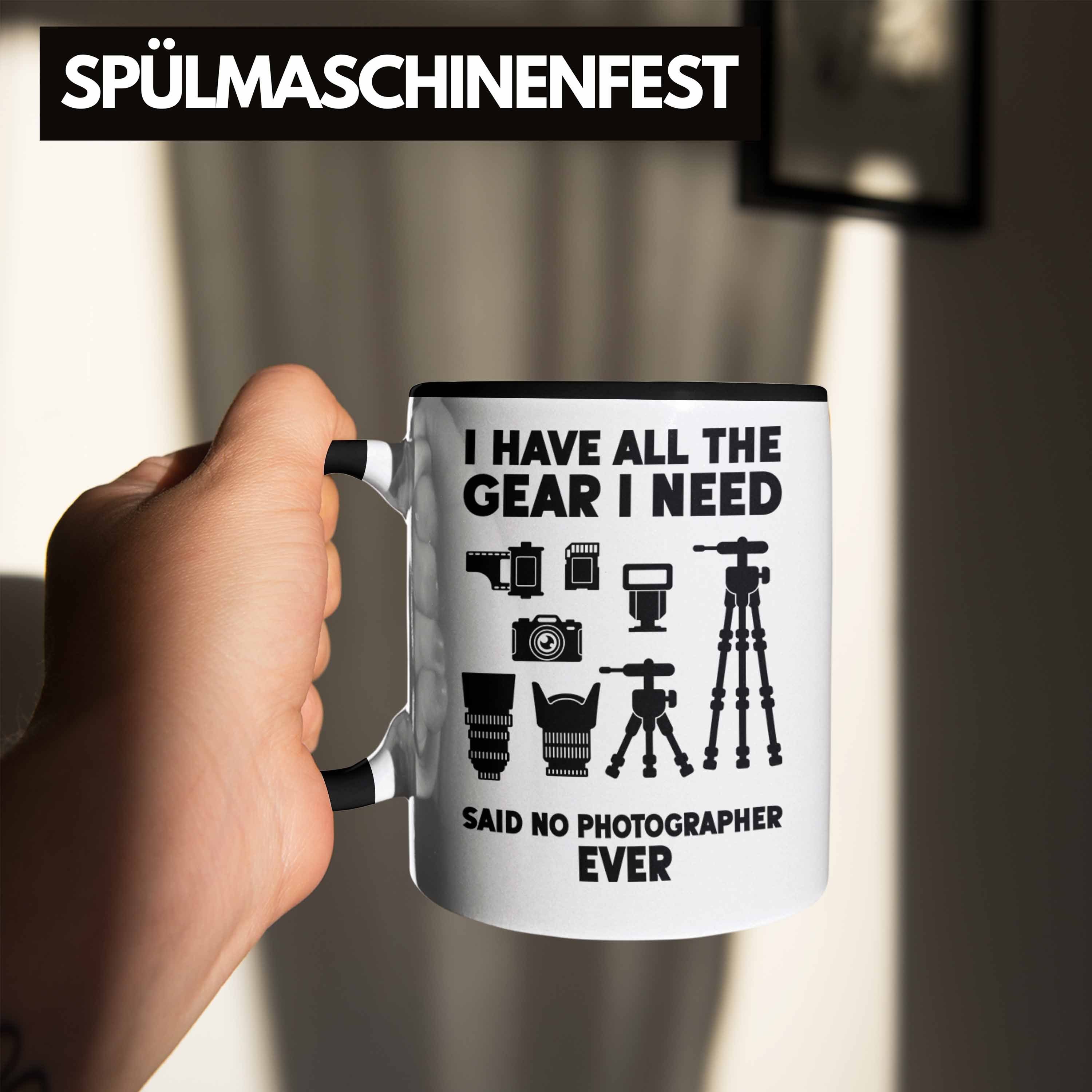 Trendation Tasse Trendation Lustig Fotografieren Insider Tasse Zubehör Kaffeetasse Geschenkideen Grafik Schwarz Focus Fotograf Geschenk - Fotografie