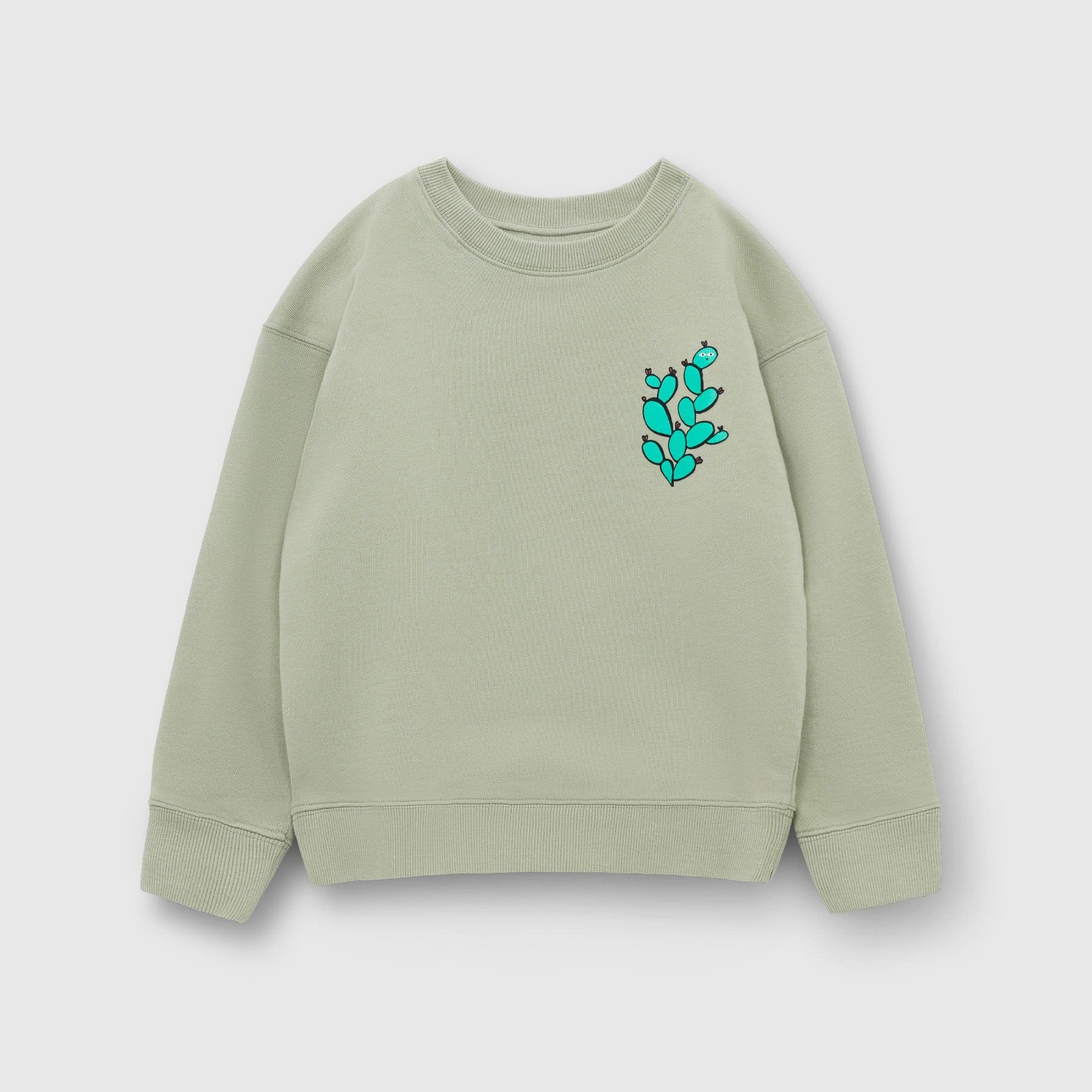 Sweatshirt CHECKER TOBI Regenwurm Unisex Kinder Sweatshirt aus Bio-Baumwolle