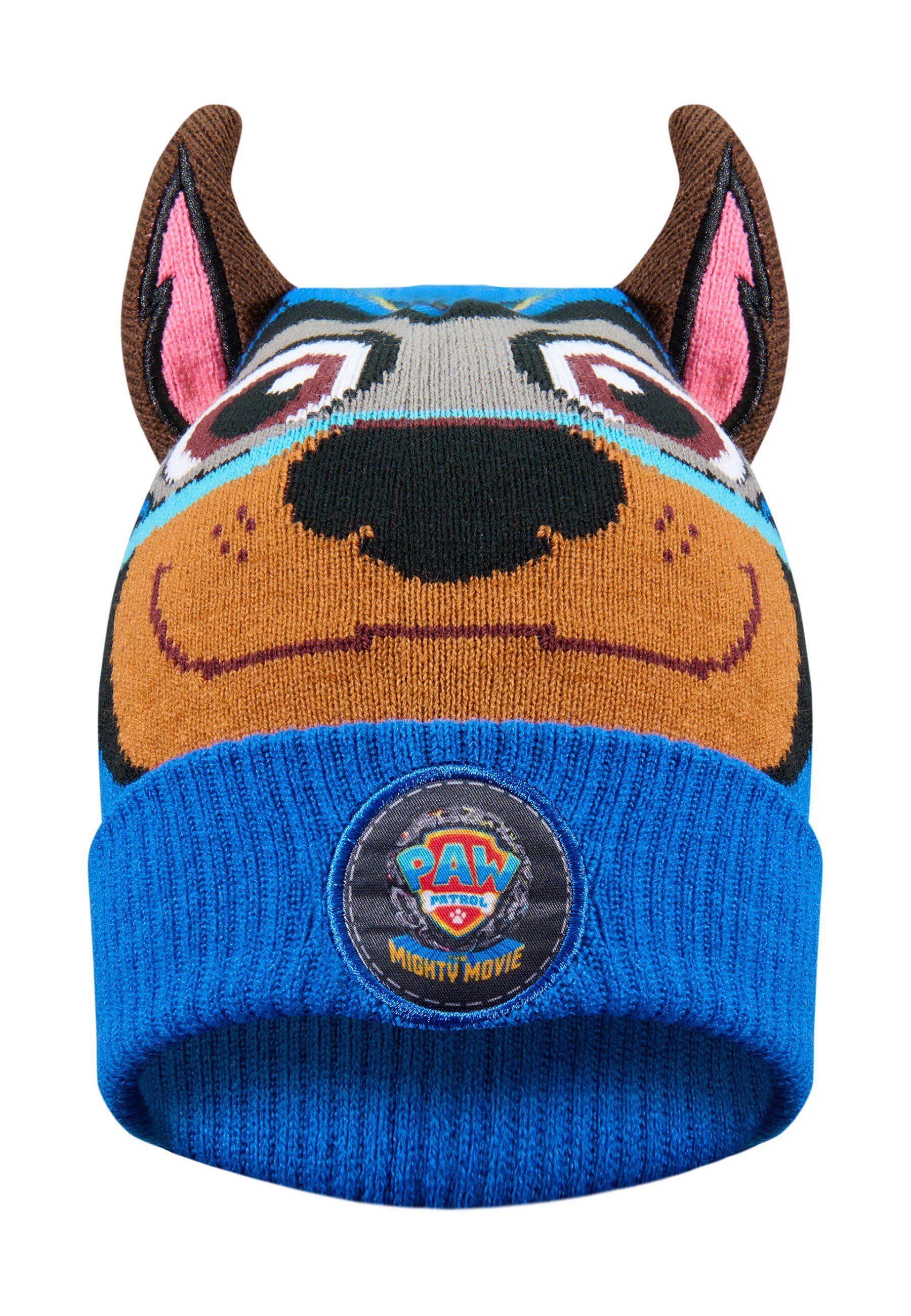 ONOMATO! Patrol (SET) Schal Chase Paw Mütze Kinder Winter-Set & Jungen Beanie