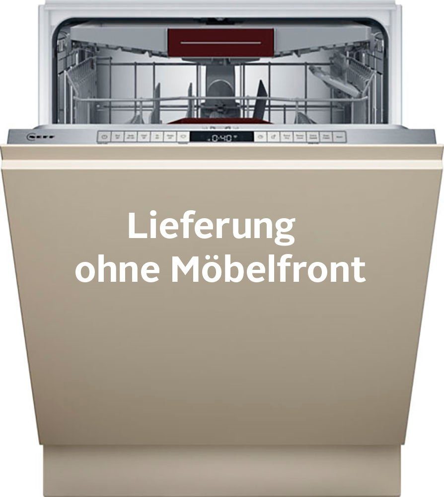 NEFF vollintegrierbarer Geschirrspüler N 50 S155ECX01E, 14 Maßgedecke, Info Light: projizierter Punkt während des Betriebs
