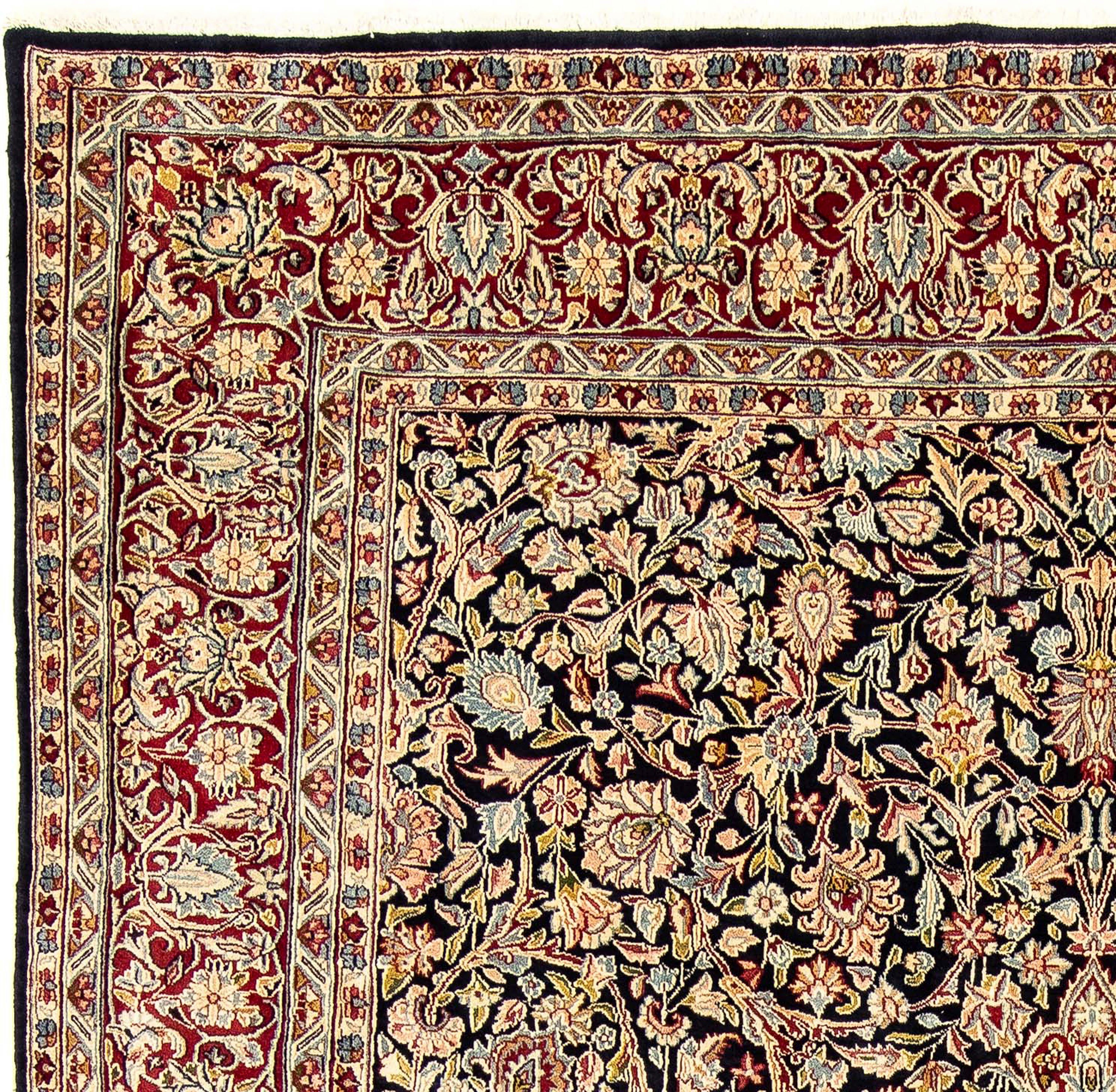 Orientteppich Perser x mm, - morgenland, 355 Handgeknüpft, mit mehrfarbig, cm Höhe: Wohnzimmer, - Einzelstück Royal Zertifikat 10 261 rechteckig, 