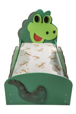 Faizee Möbel Kinderbett Kinderbett [Dino Small/Big] 165x87x112/205x97x120