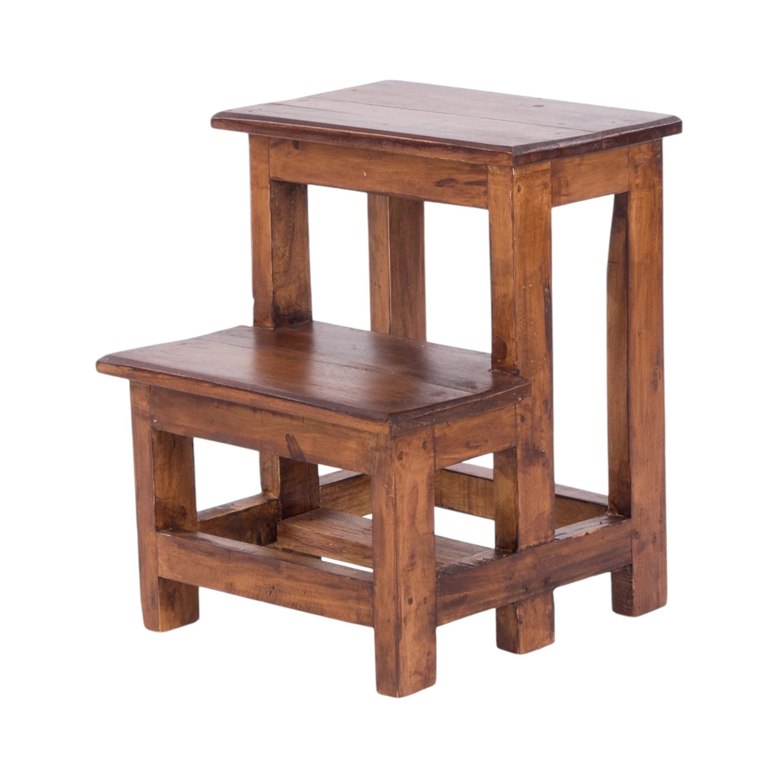 DESIGN DELIGHTS Hocker TRITTLEITER STEP, Recyclingholz, 46x37cm (HxB), natü günstig online kaufen