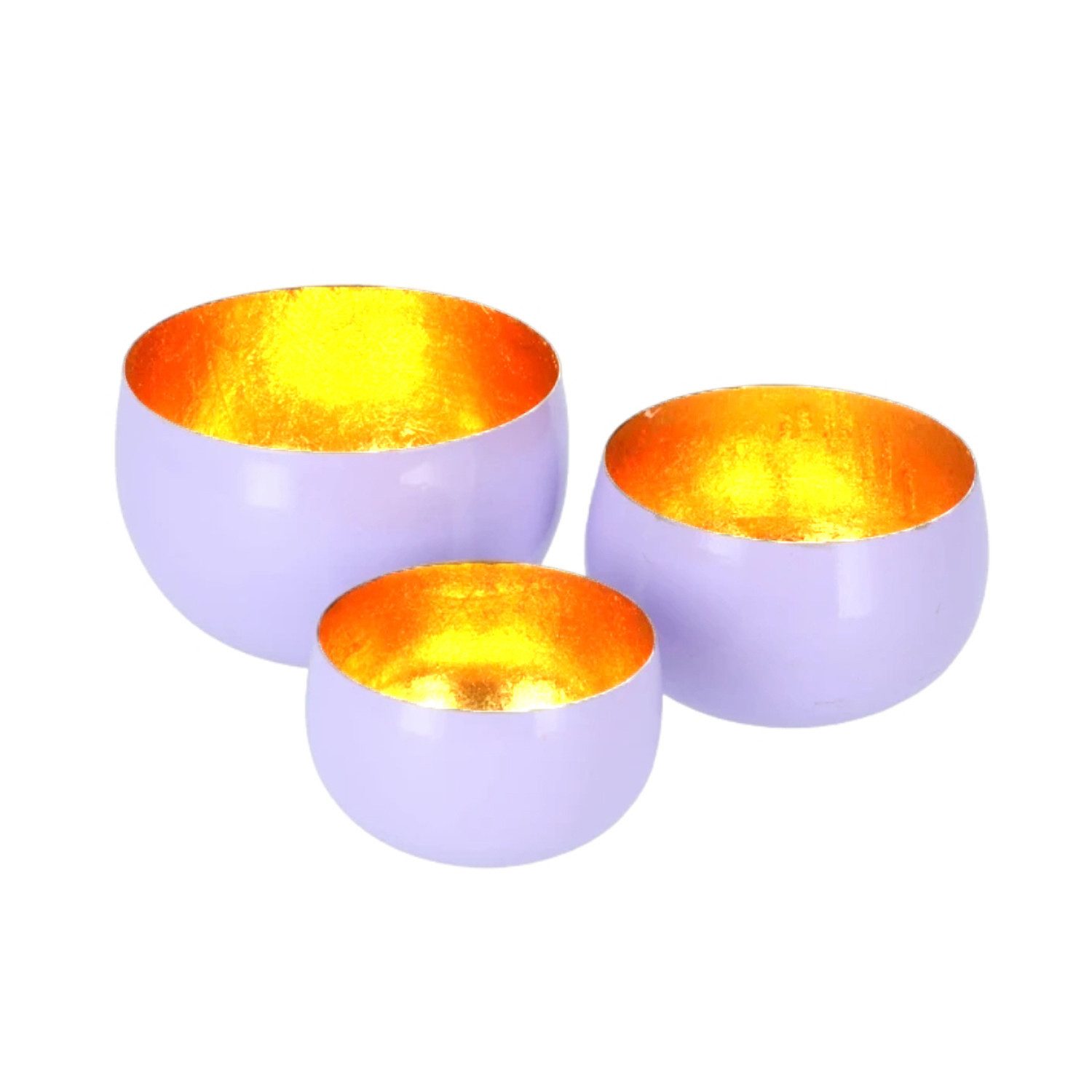 Marrakesch Orient & Mediterran Interior Настольные лампы 3er Set Настольные лампы Свечи Deko Modern Marrakech Flieder, Handarbeit