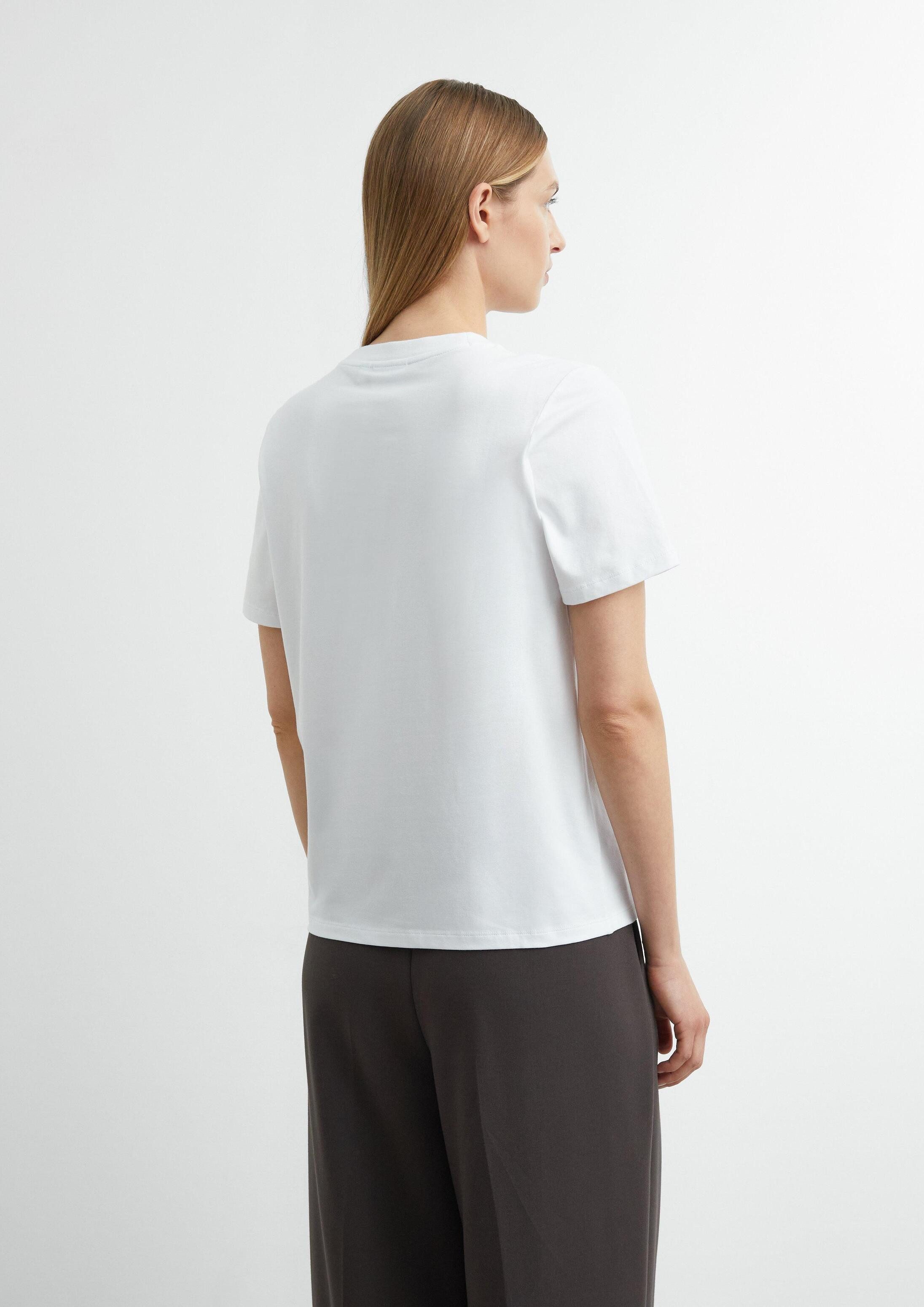 comma Kurzarmshirt T-Shirt T-Shirt