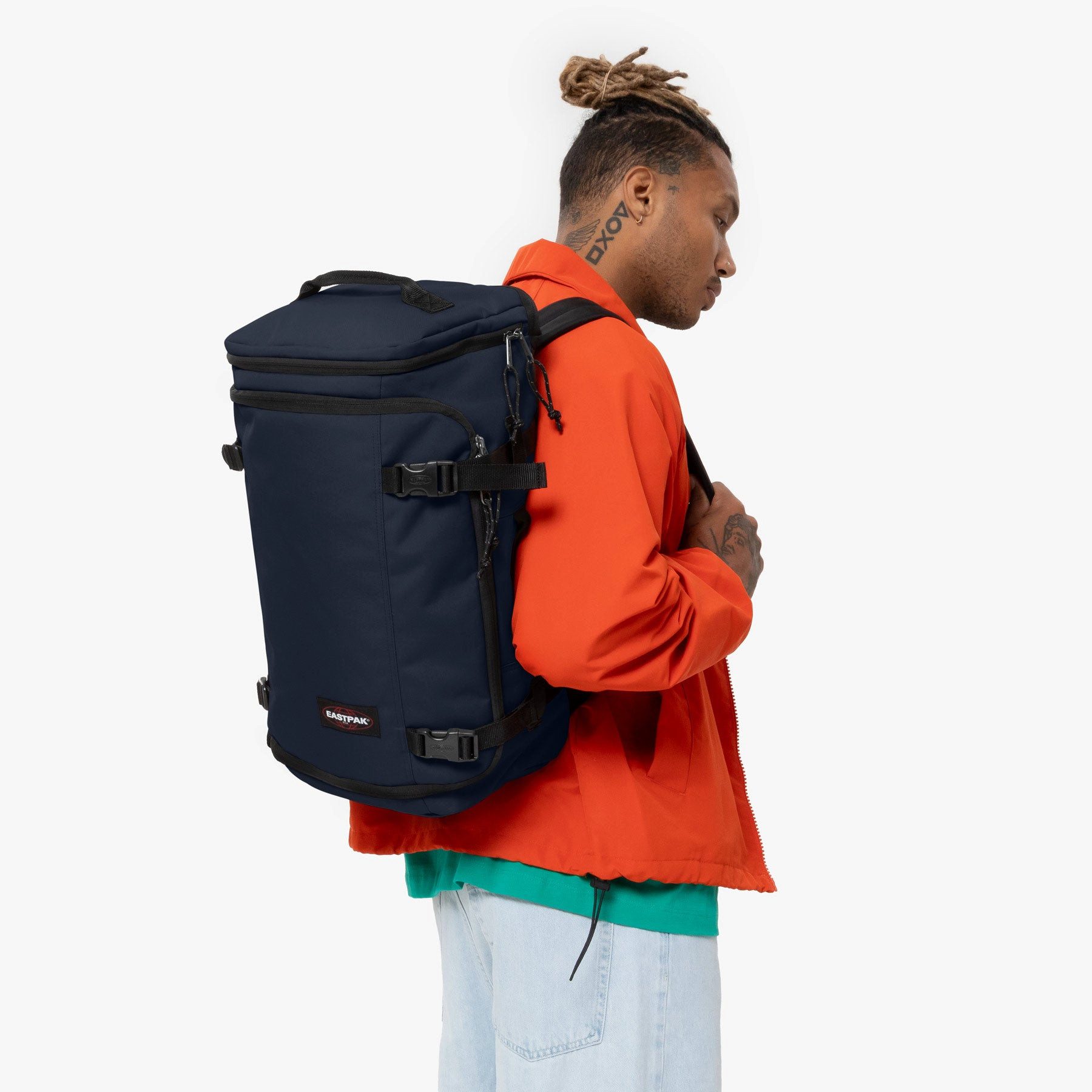 Eastpak Freizeitrucksack CARRY PACK, auch als Reisetasche nutzbar, Sportrucksack Wanderrucksack Streetpack Reisetasche Sporttasche